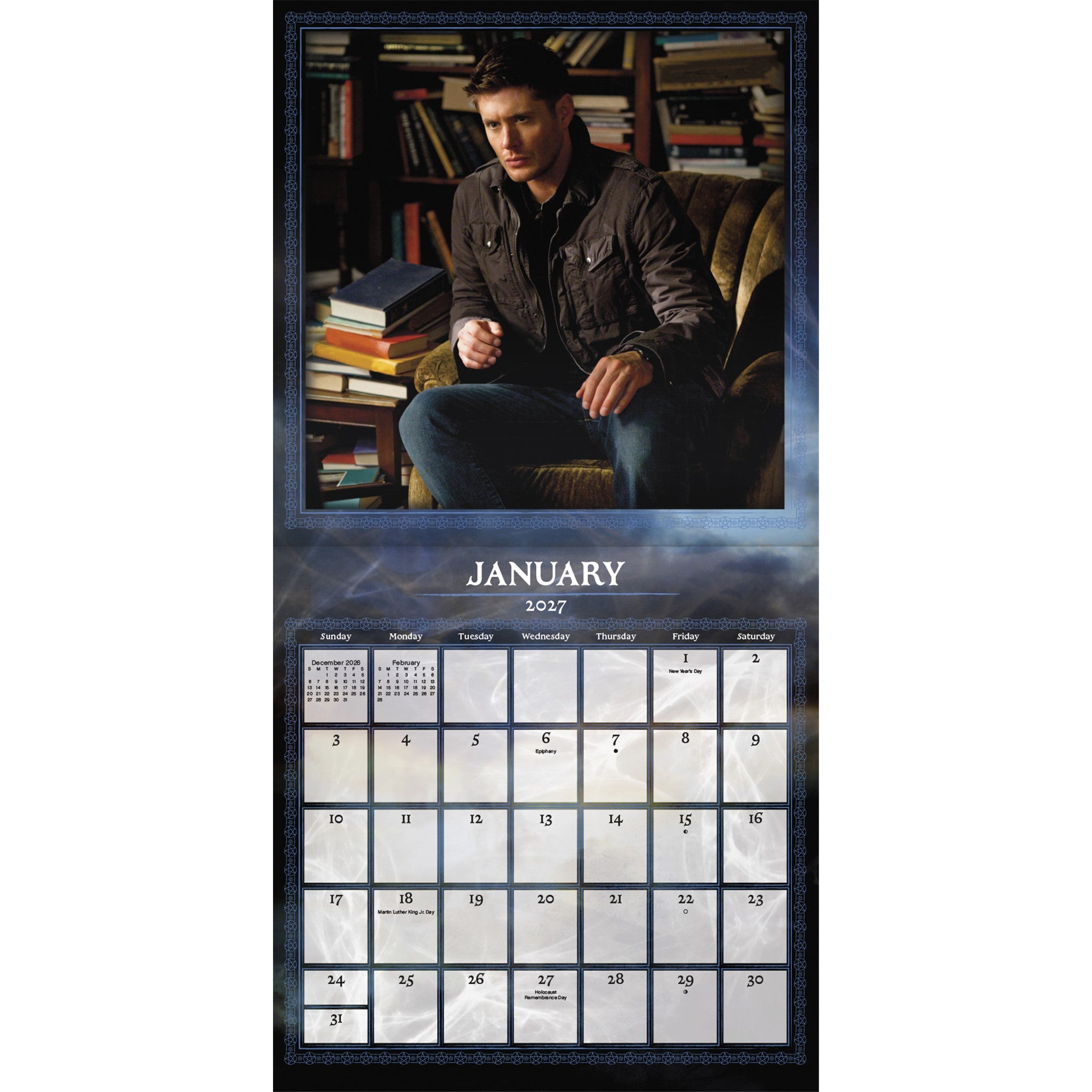 Supernatural Exclusive with Print 2027 Wall Calendar