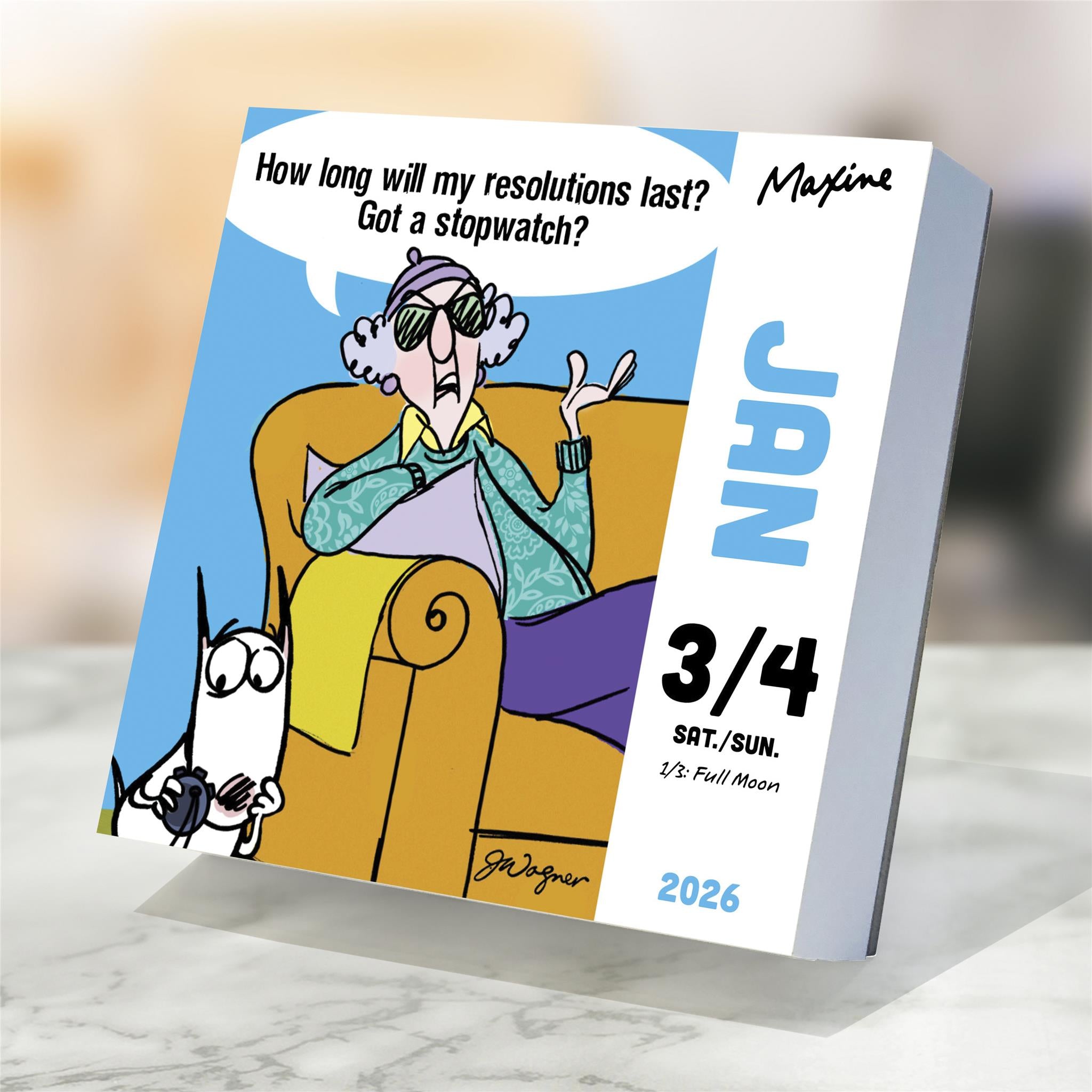 Maxine 2026 Box Calendar