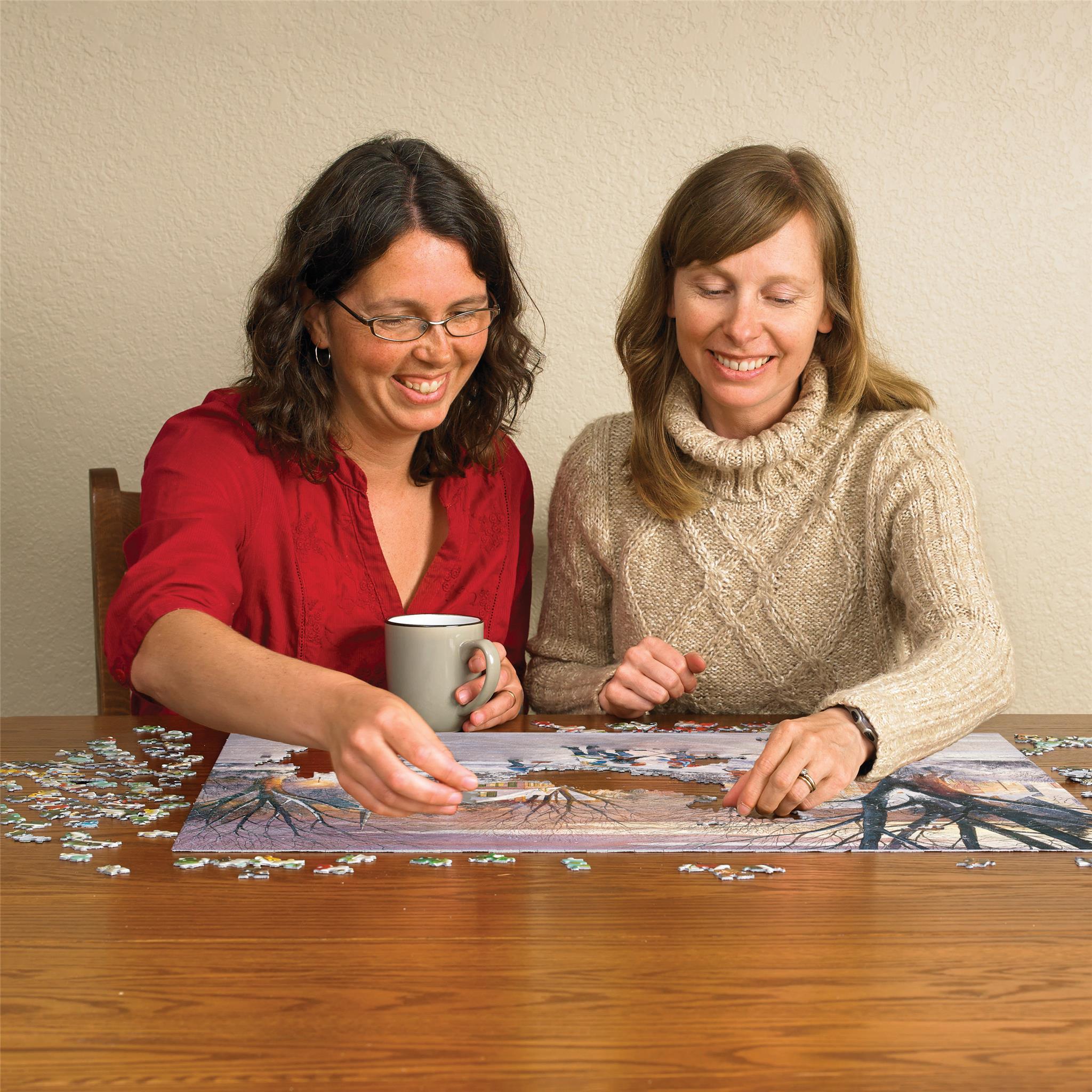 Puzzle exclusif Hockey Pond de 1000 pièces Cobble Hill