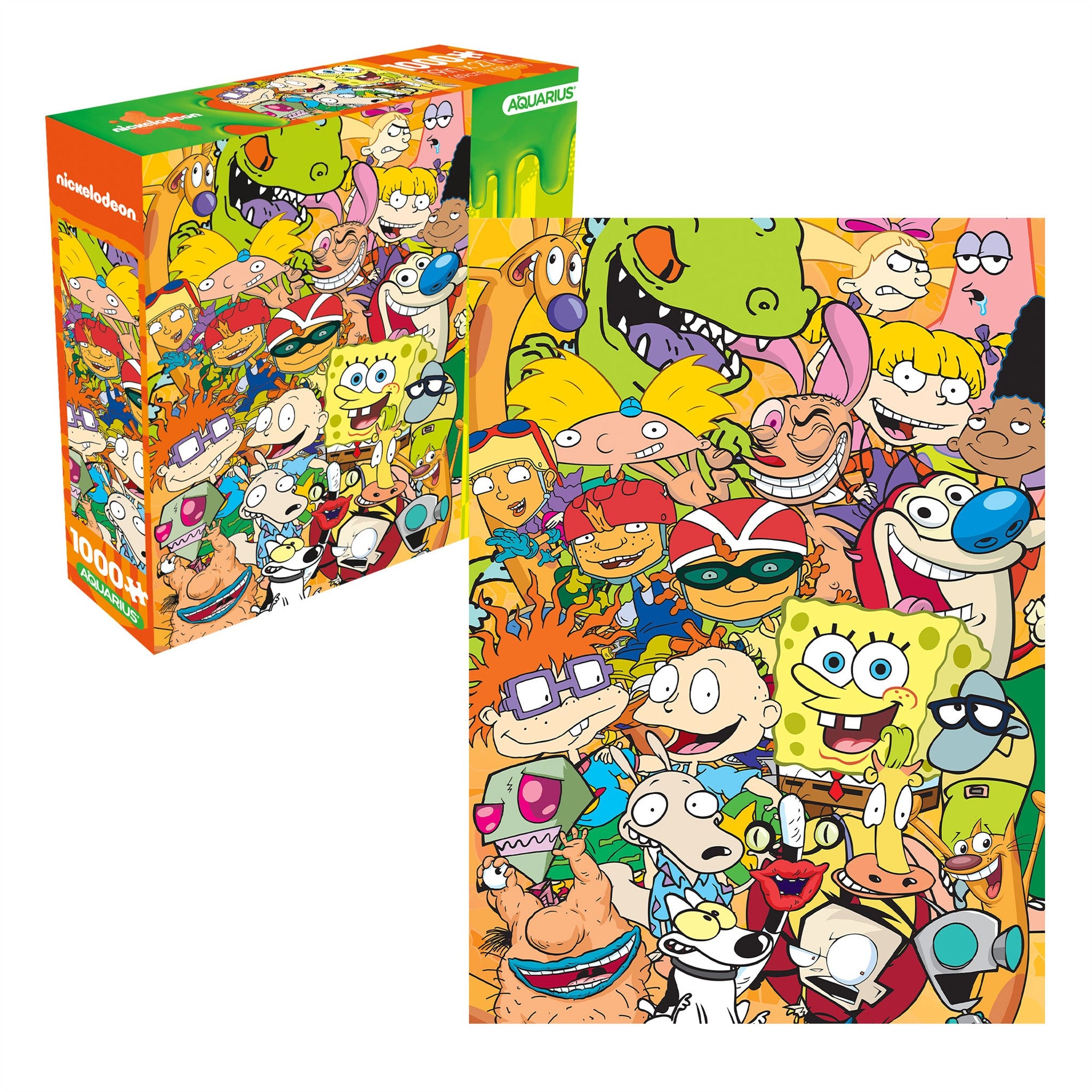 Nickelodeon Cast 1000 Piece Puzzle