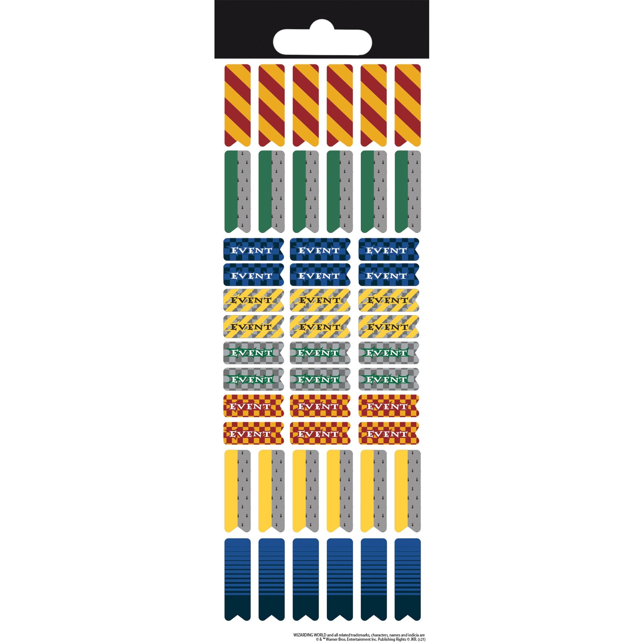 Autocollants de rappel pour calendrier Harry Potter