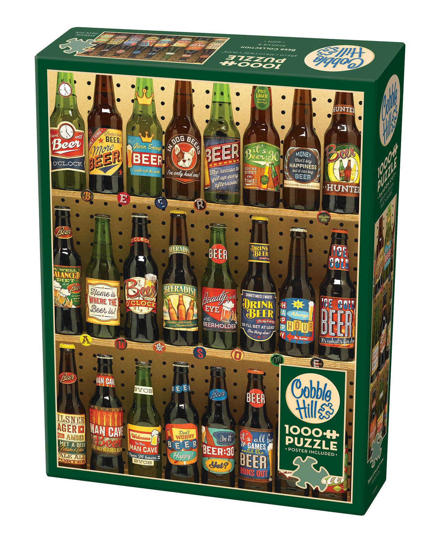 Beer Collection 1000 Piece Puzzle - Online Only