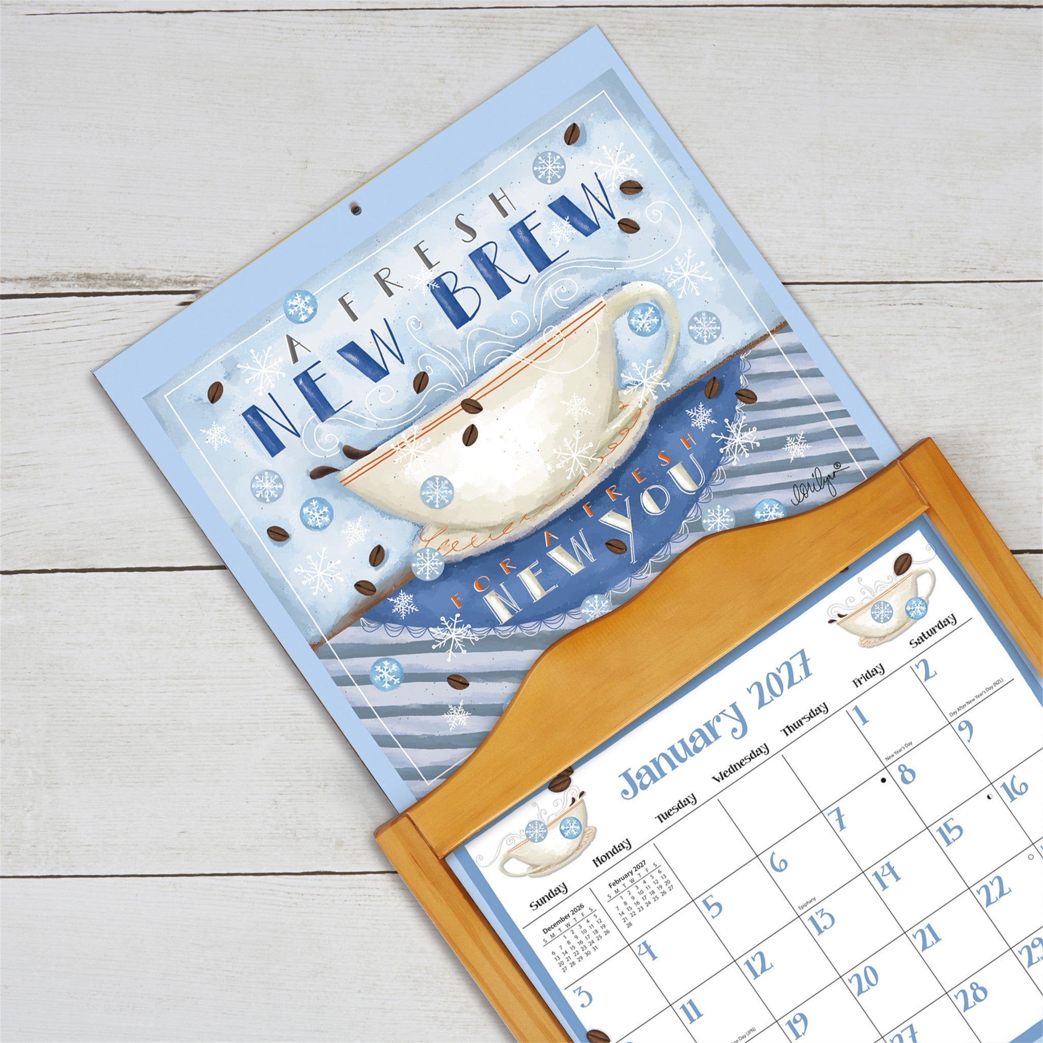 Coffee 2027 Wall Calendar - Online Only