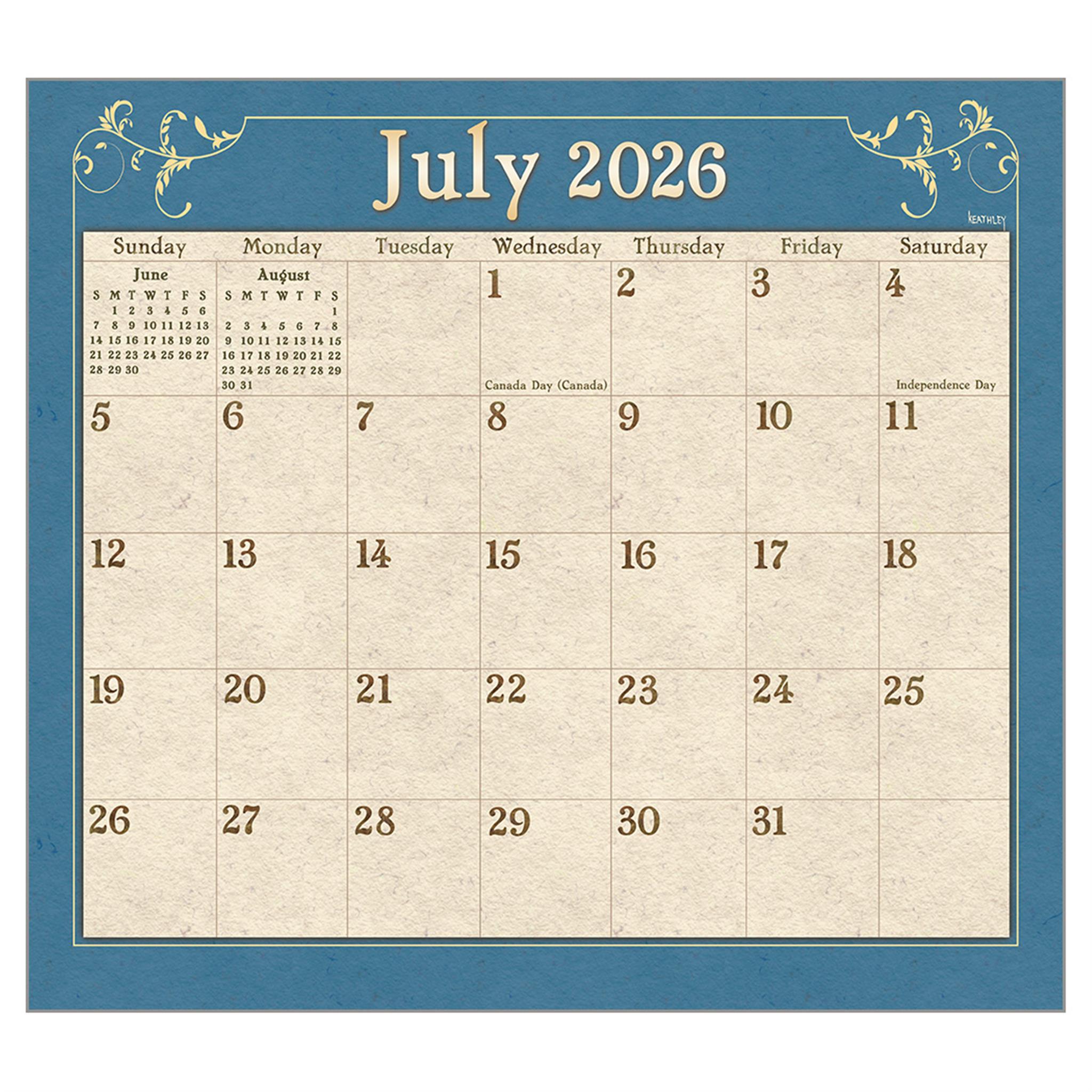 Hometown 2026 Deluxe Wall Calendar - Online Only