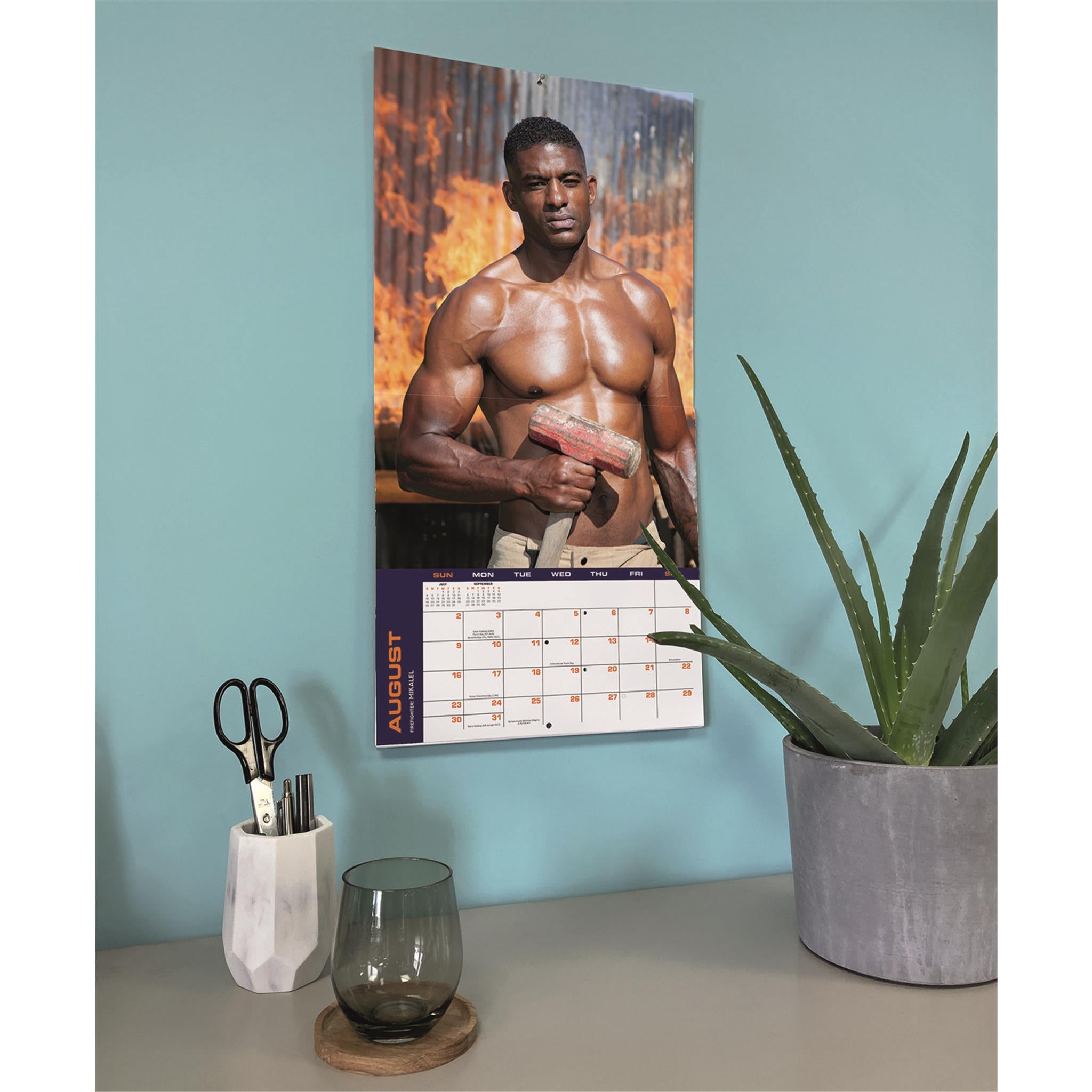 Firefighters 2026 Wall Calendar