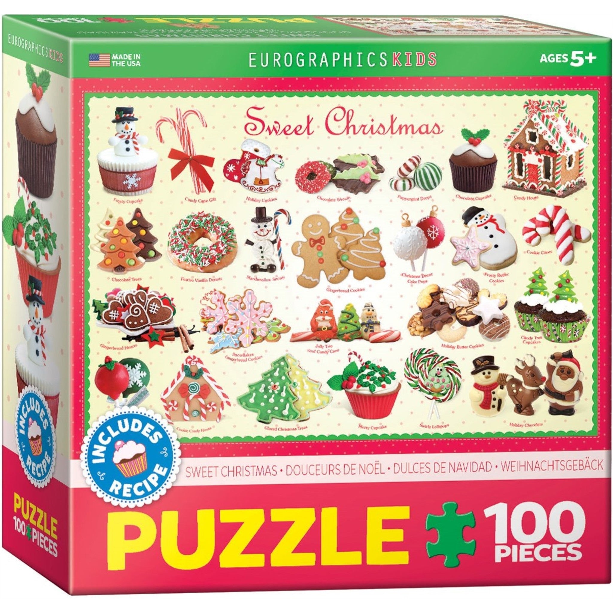 Puzzle de Noël de 100 pièces