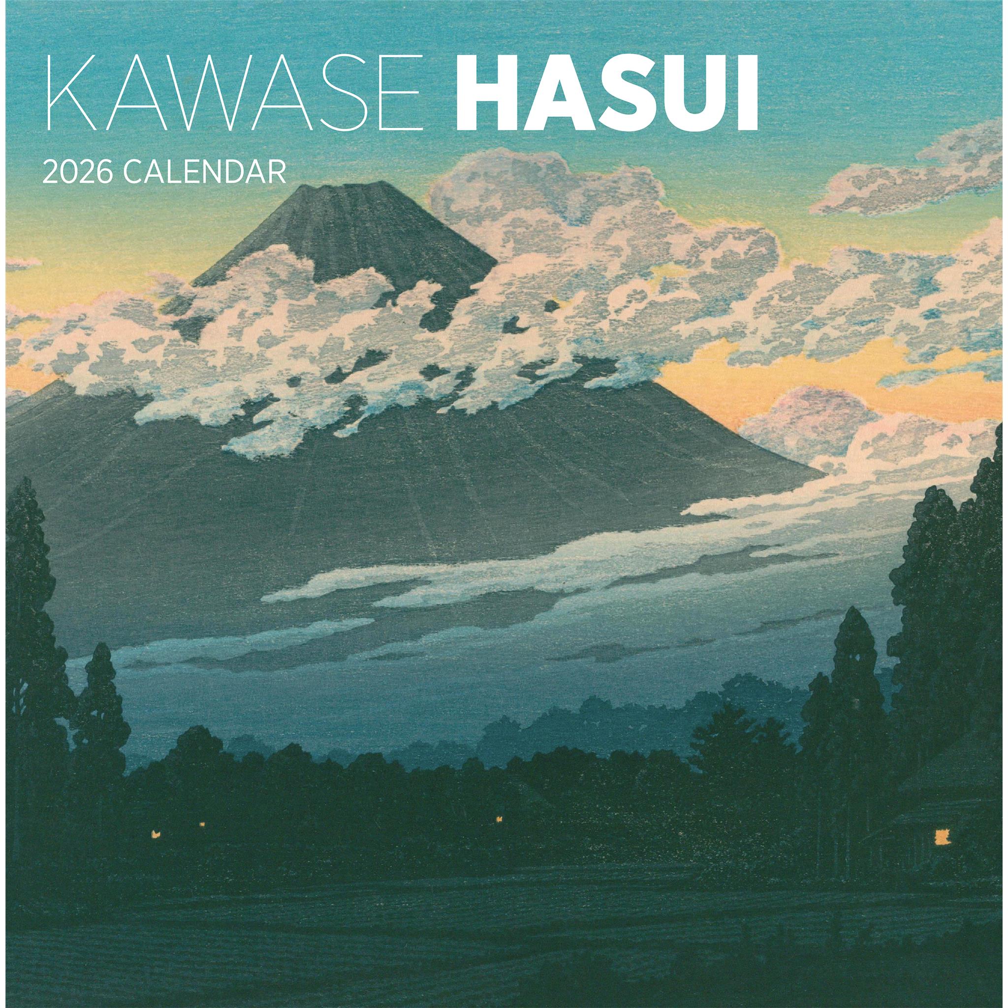 Calendrier mural Kawase Hasui 2026