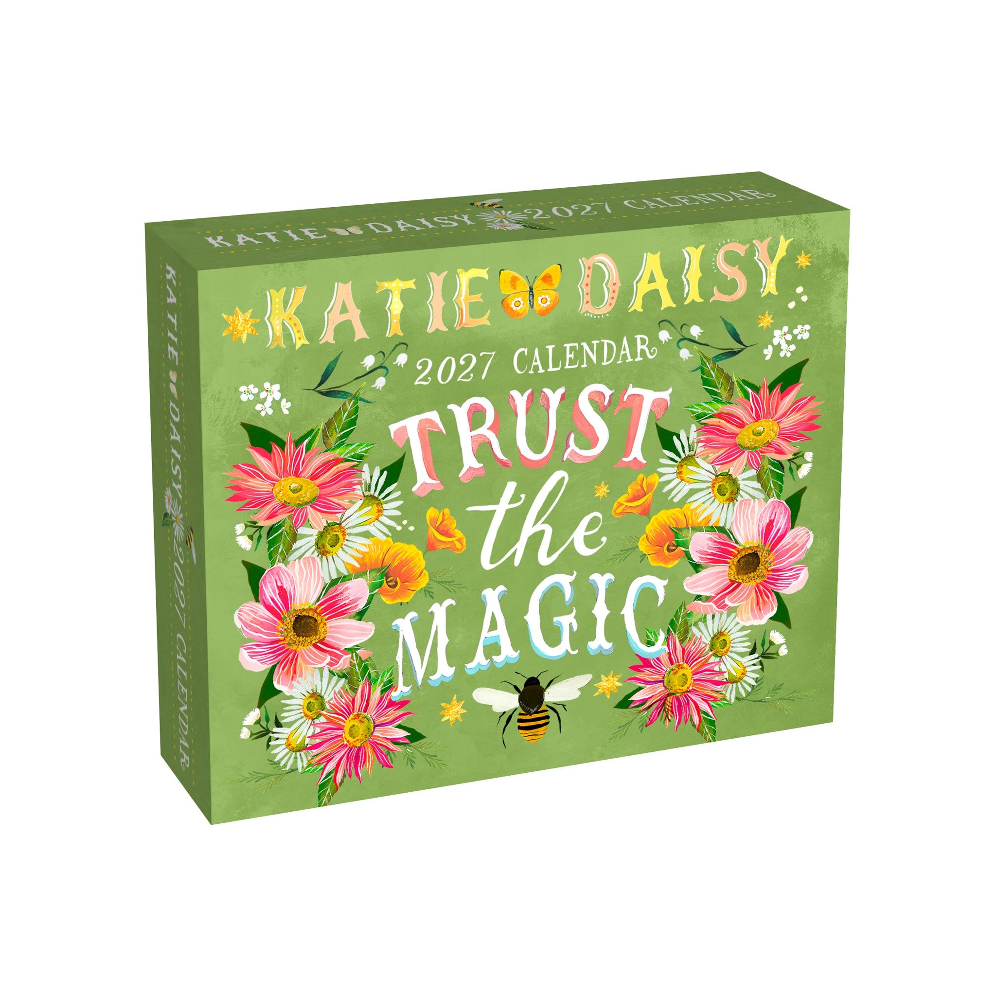 Katie Daisy 2027 Box Calendar - Online Only
