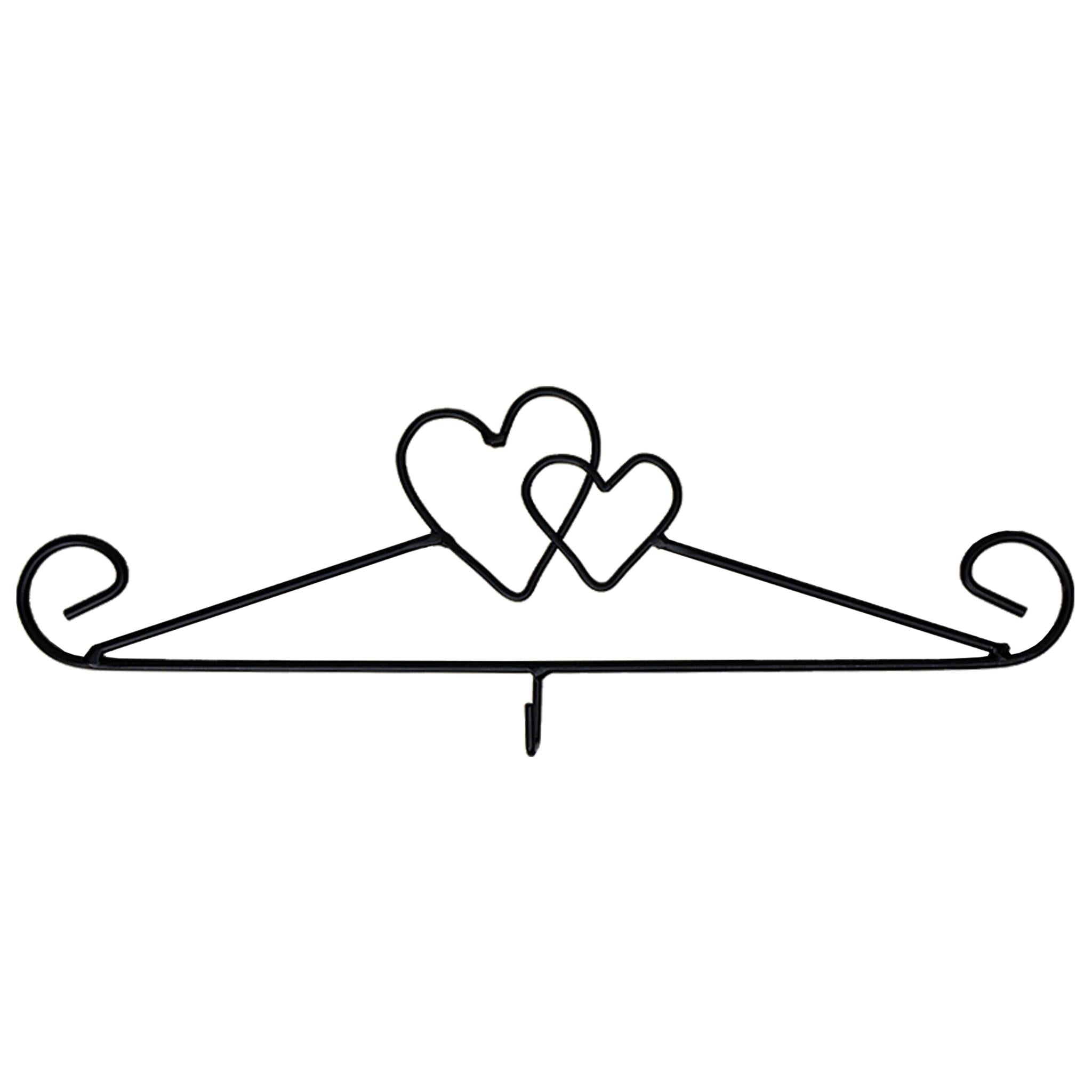 Heart Wrought Iron Calendar Hanger
