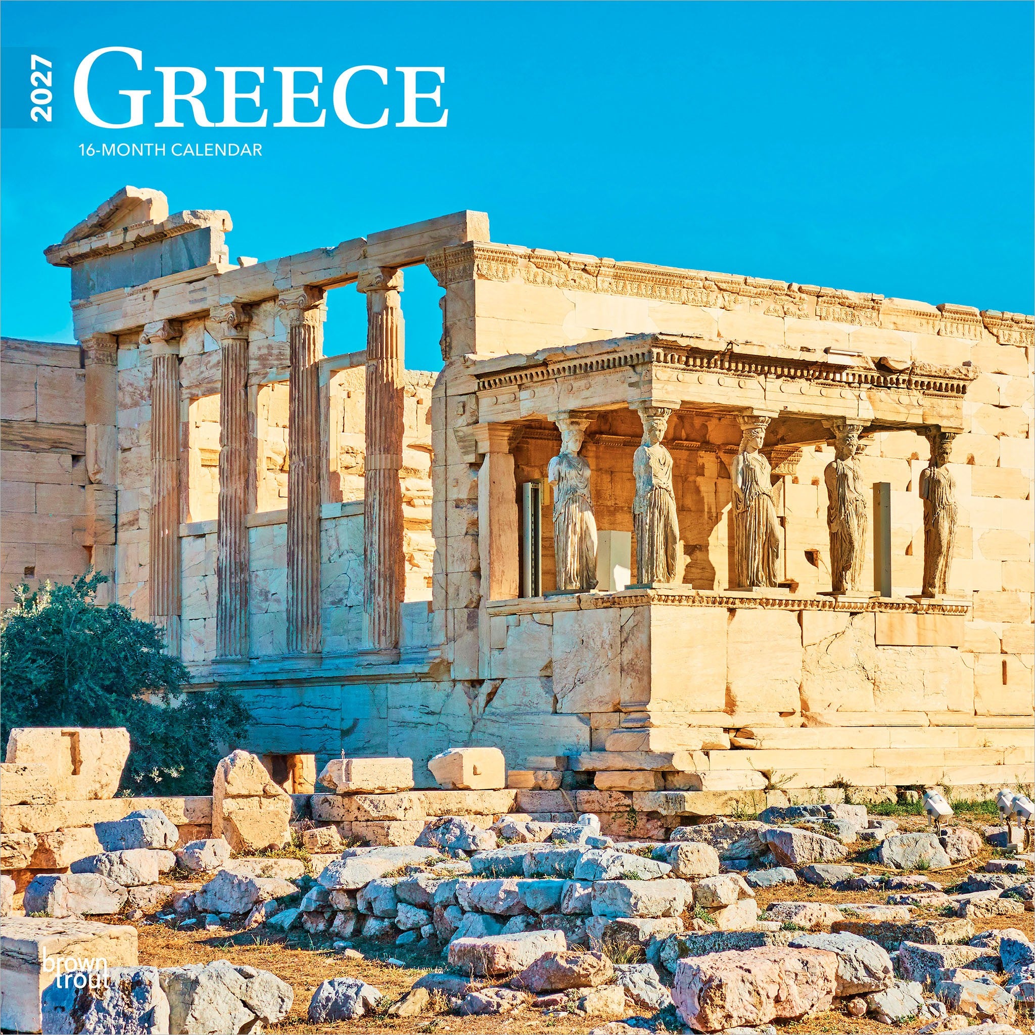 Greece 2027 Wall Calendar - Online Only