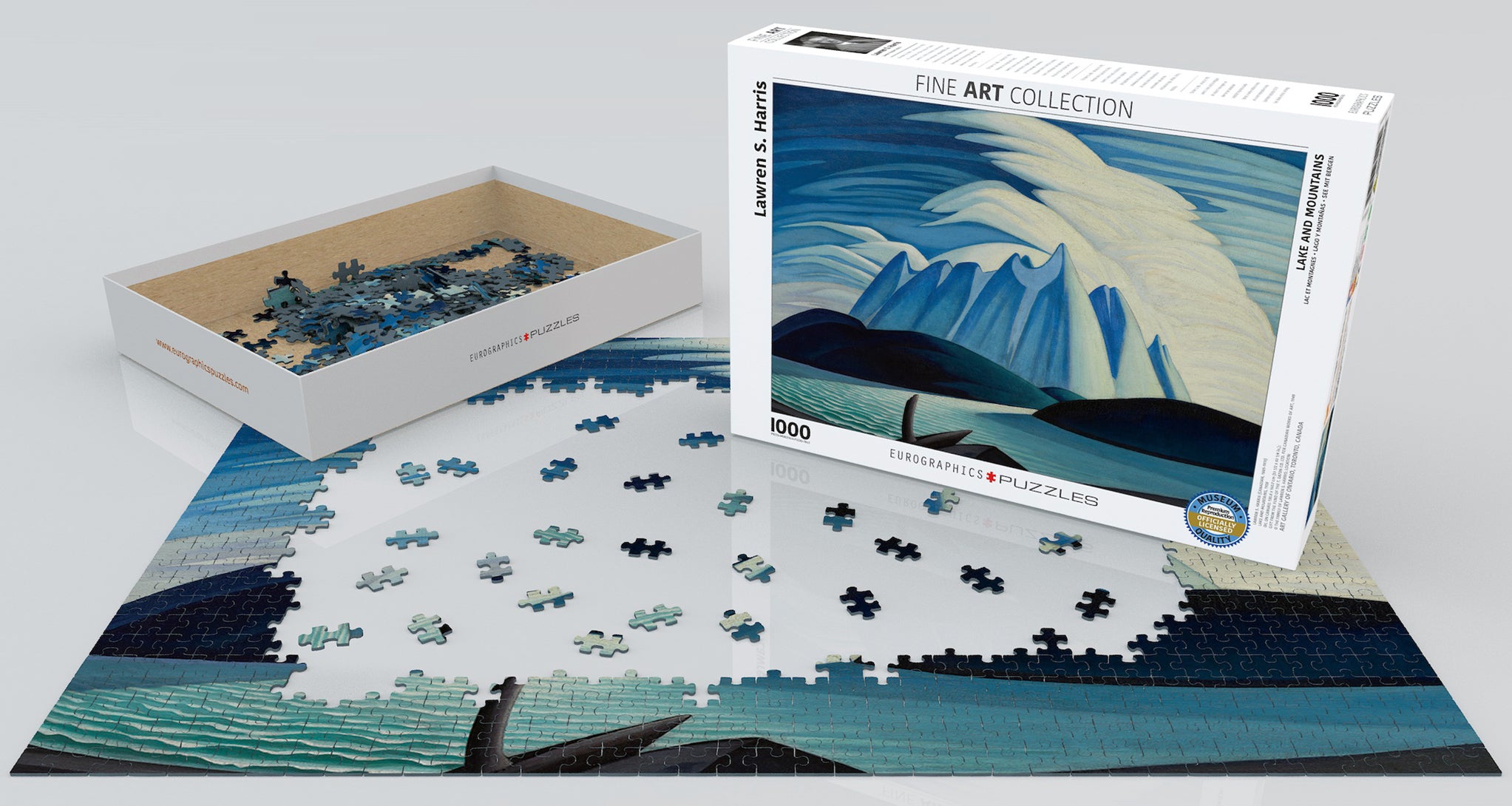 Lake and Mountains Lawren Harris 1000 Piece Puzzle