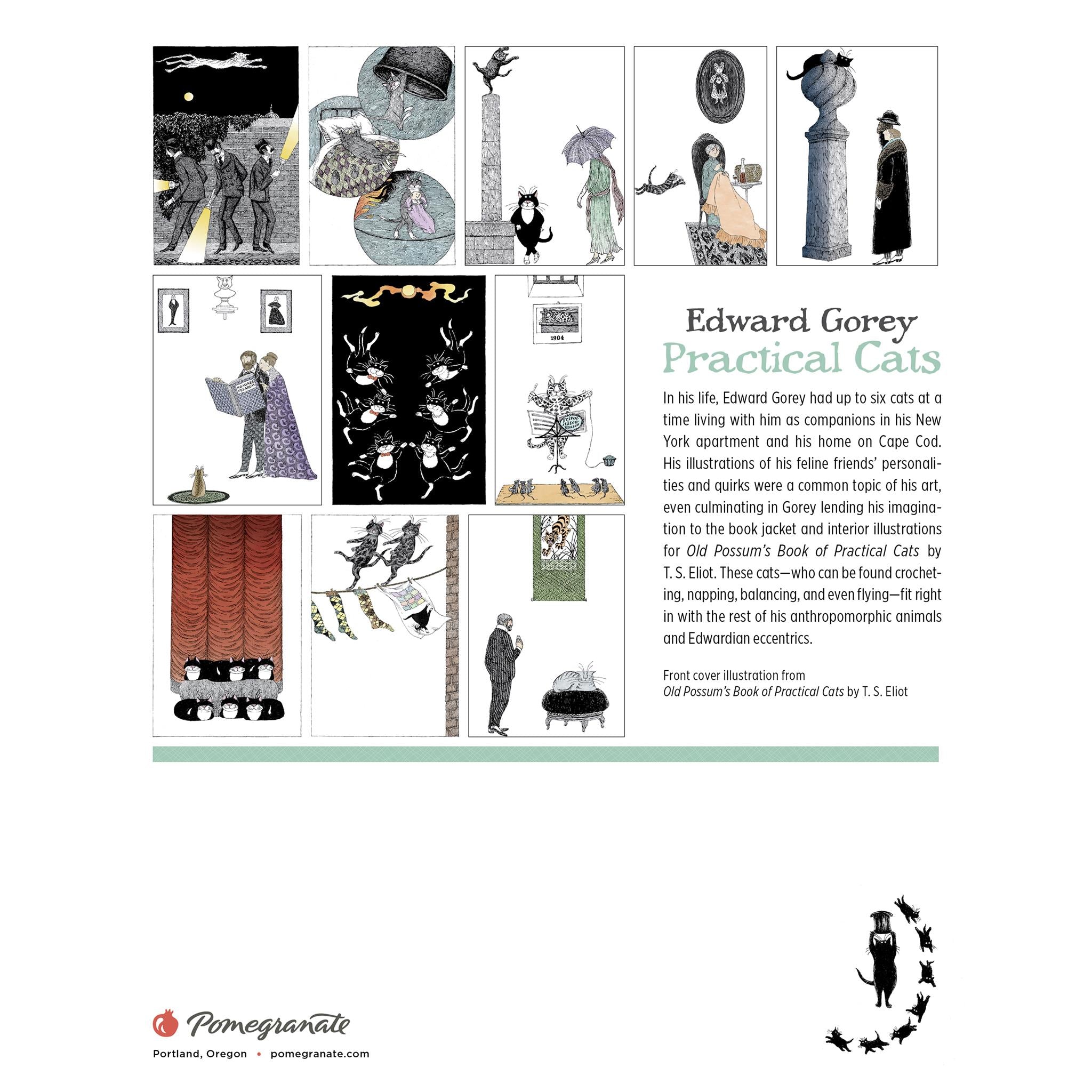 Mini-calendrier Edward Gorey 2026 - Disponible uniquement en ligne