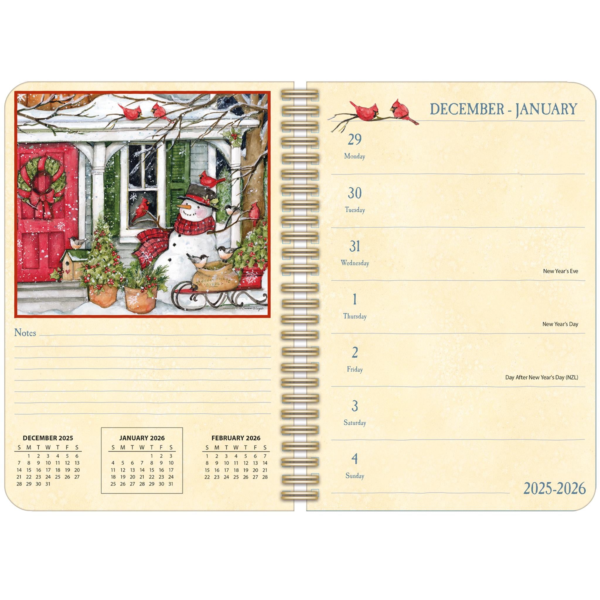 Heart And Home Spiral 2026 Engagement Calendar