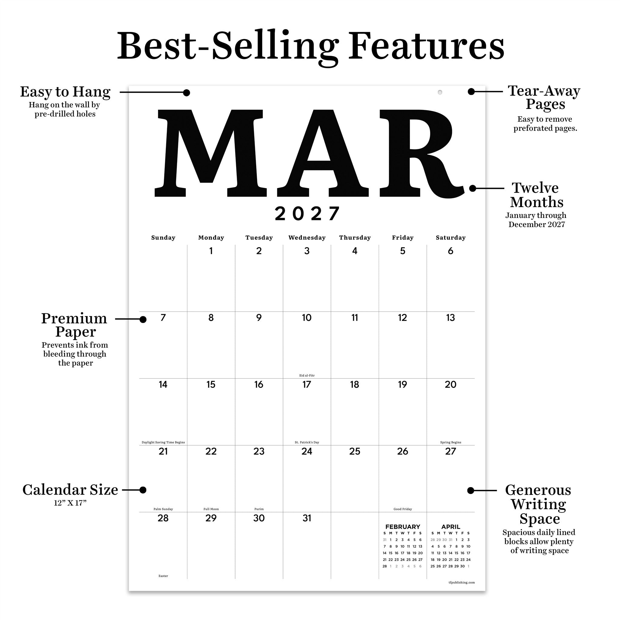Medium Art 2027 Poster Calendar