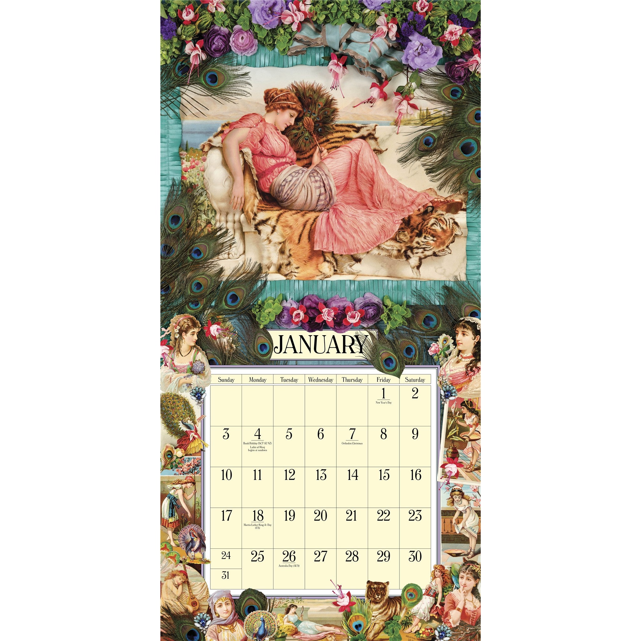 Cynthia Harts Victoriana 2027 Wall Calendar