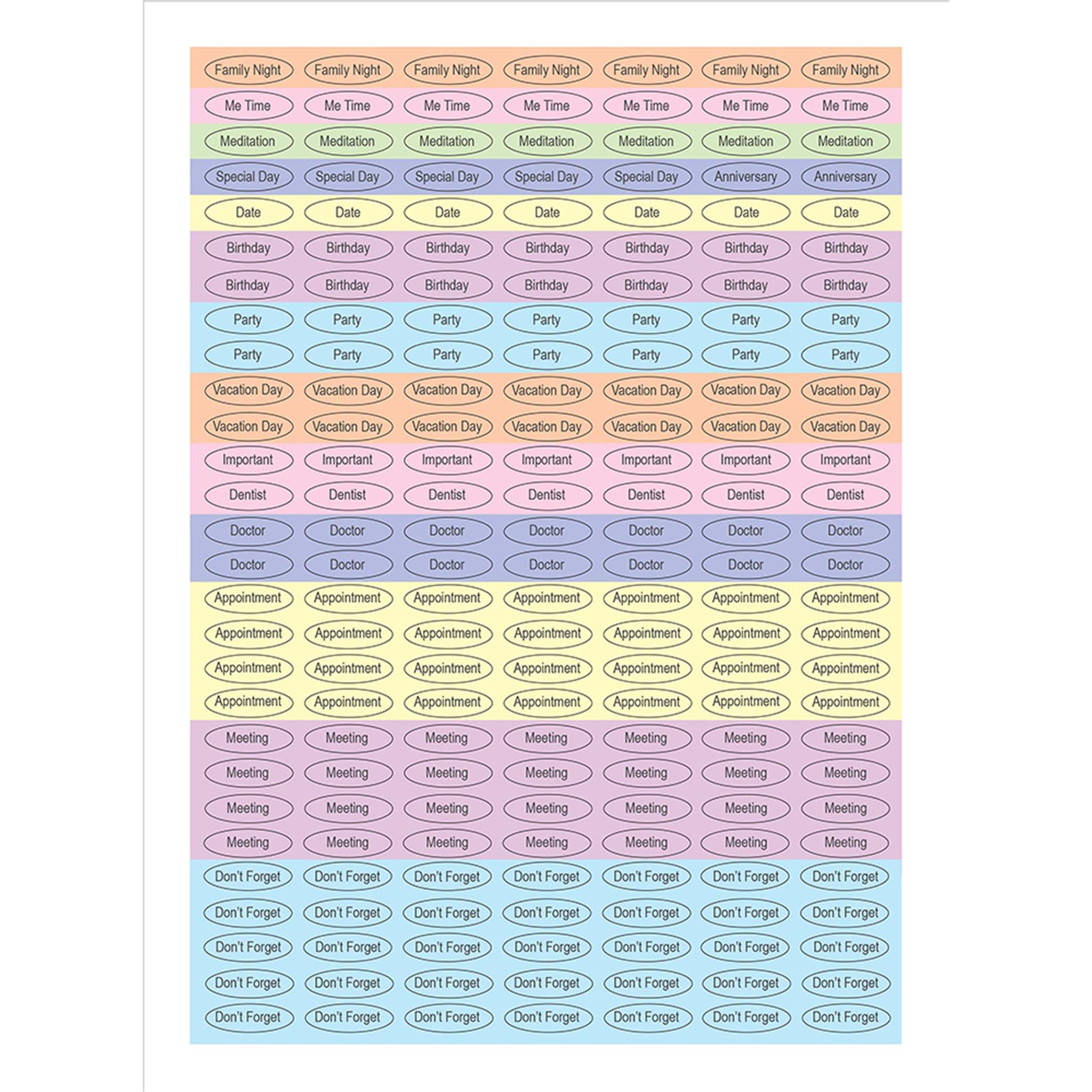 Calendrier mural exclusif aquarelle super jumbo Magic Grip 2025-2026