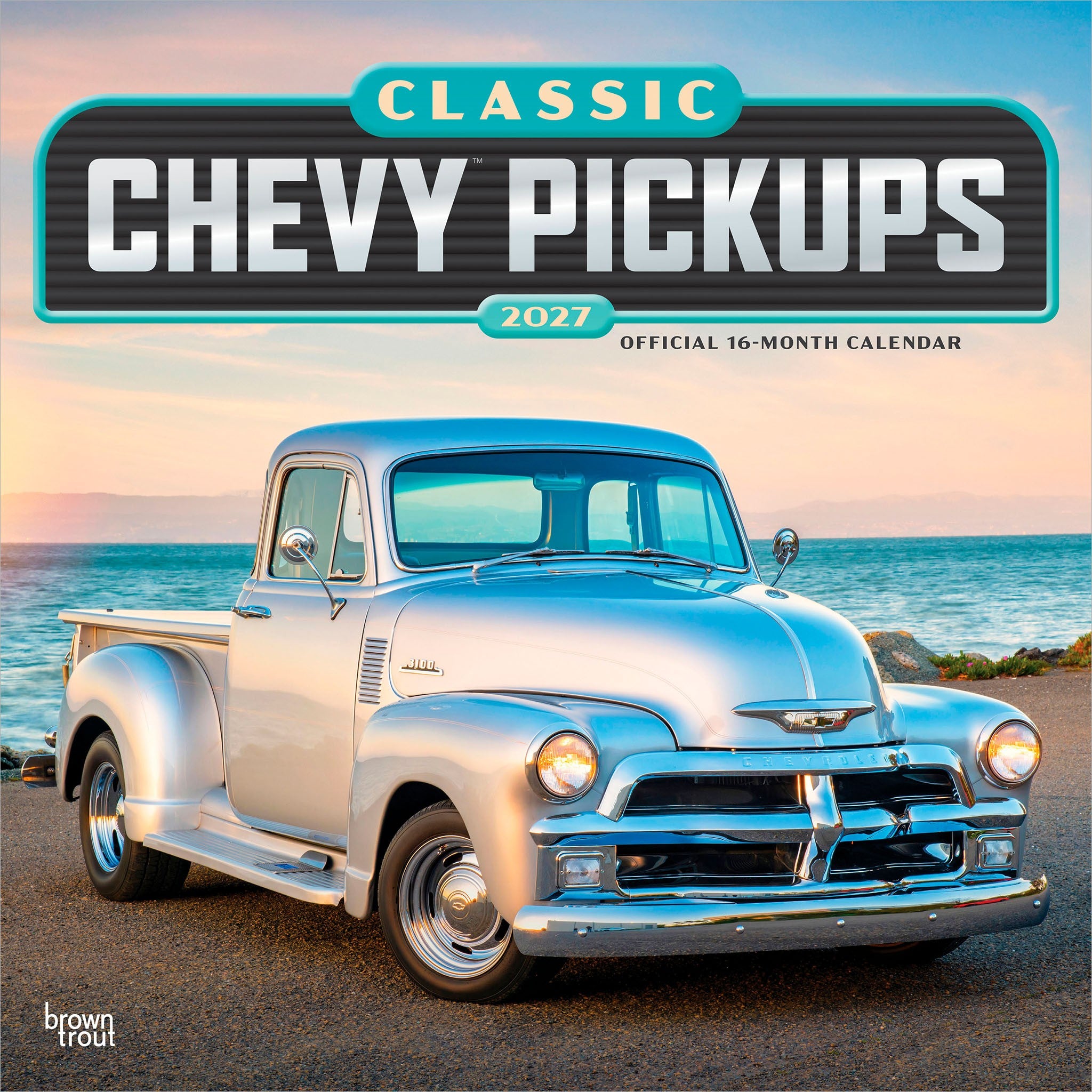 Chevy Pickups Classic 2027 Wall Calendar
