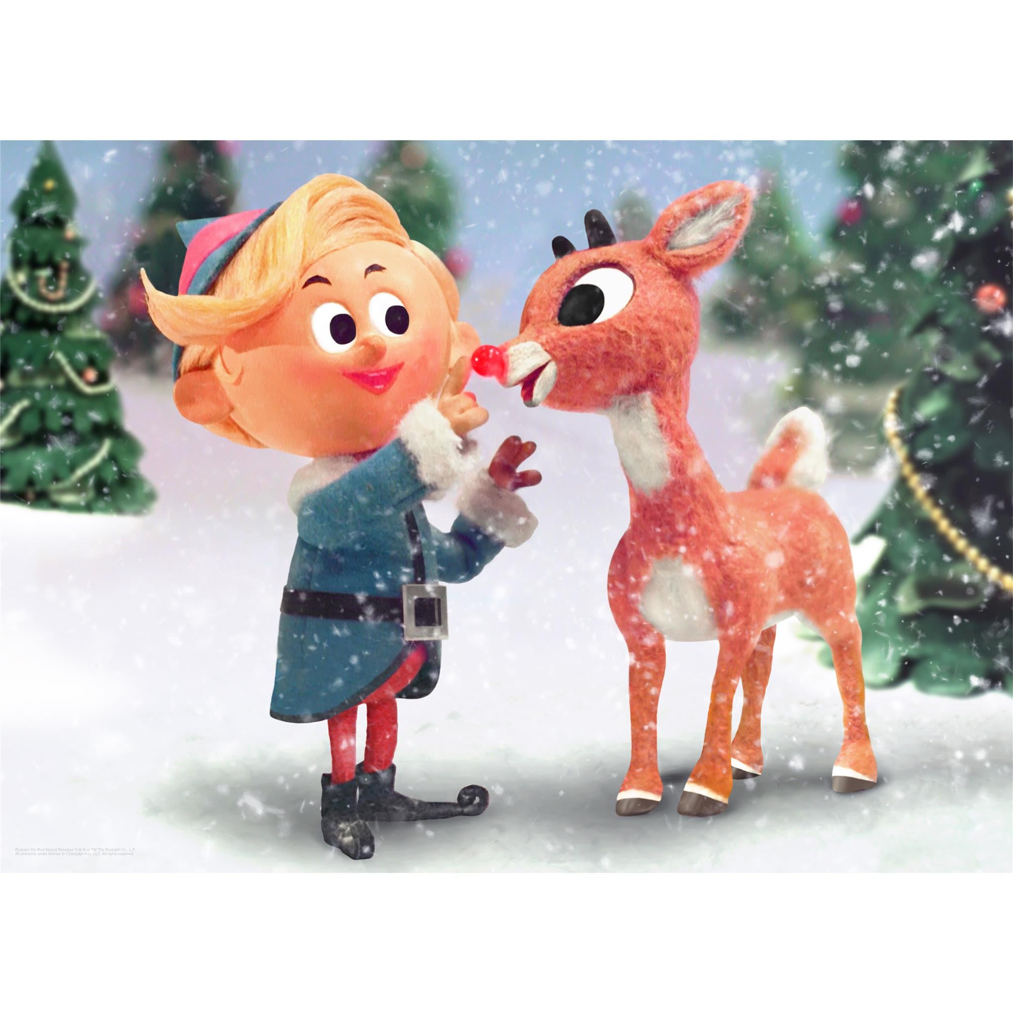 Rudolph Glitter Snow 1000 Piece Puzzle