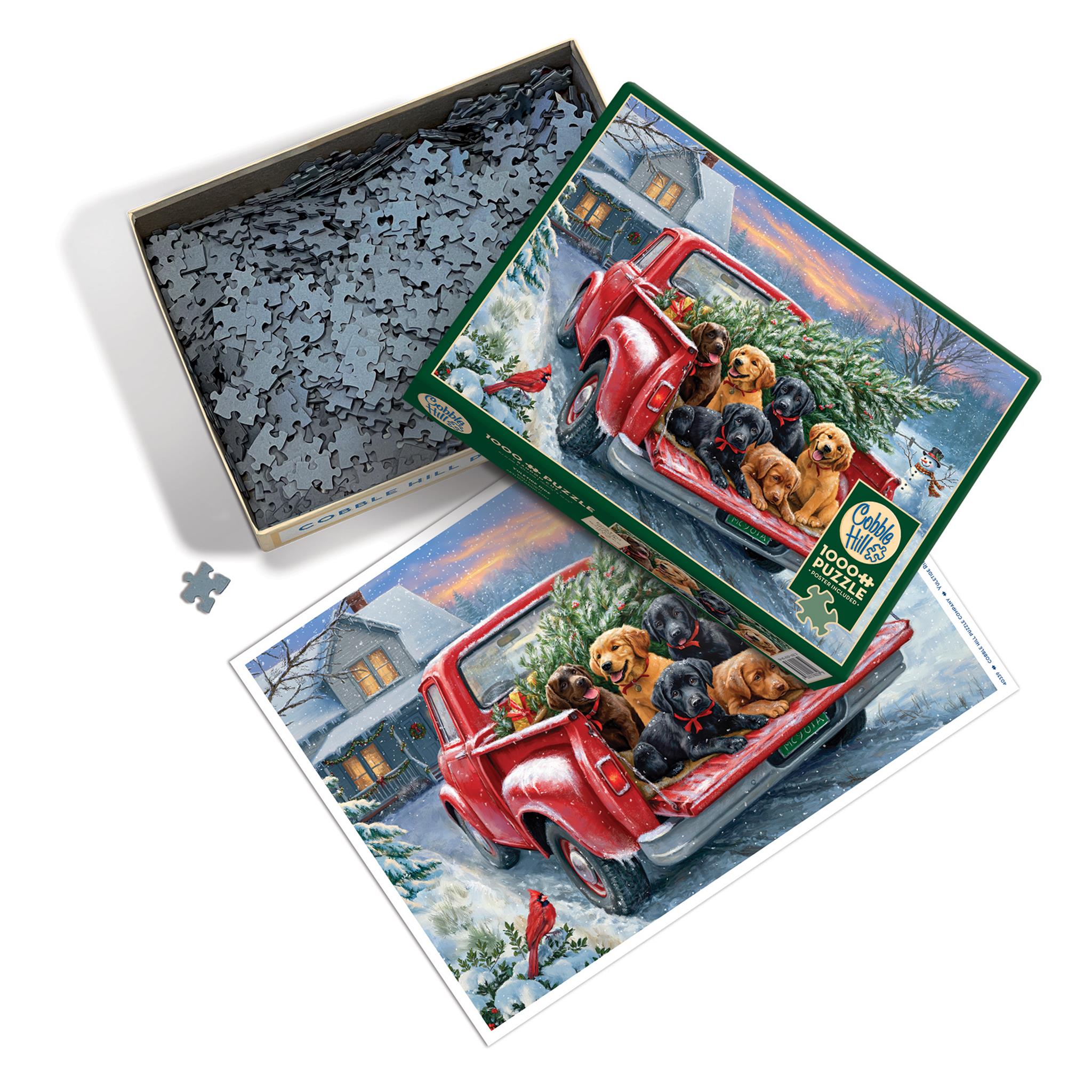 Puzzle exclusif Yuletide Ride de 1000 pièces