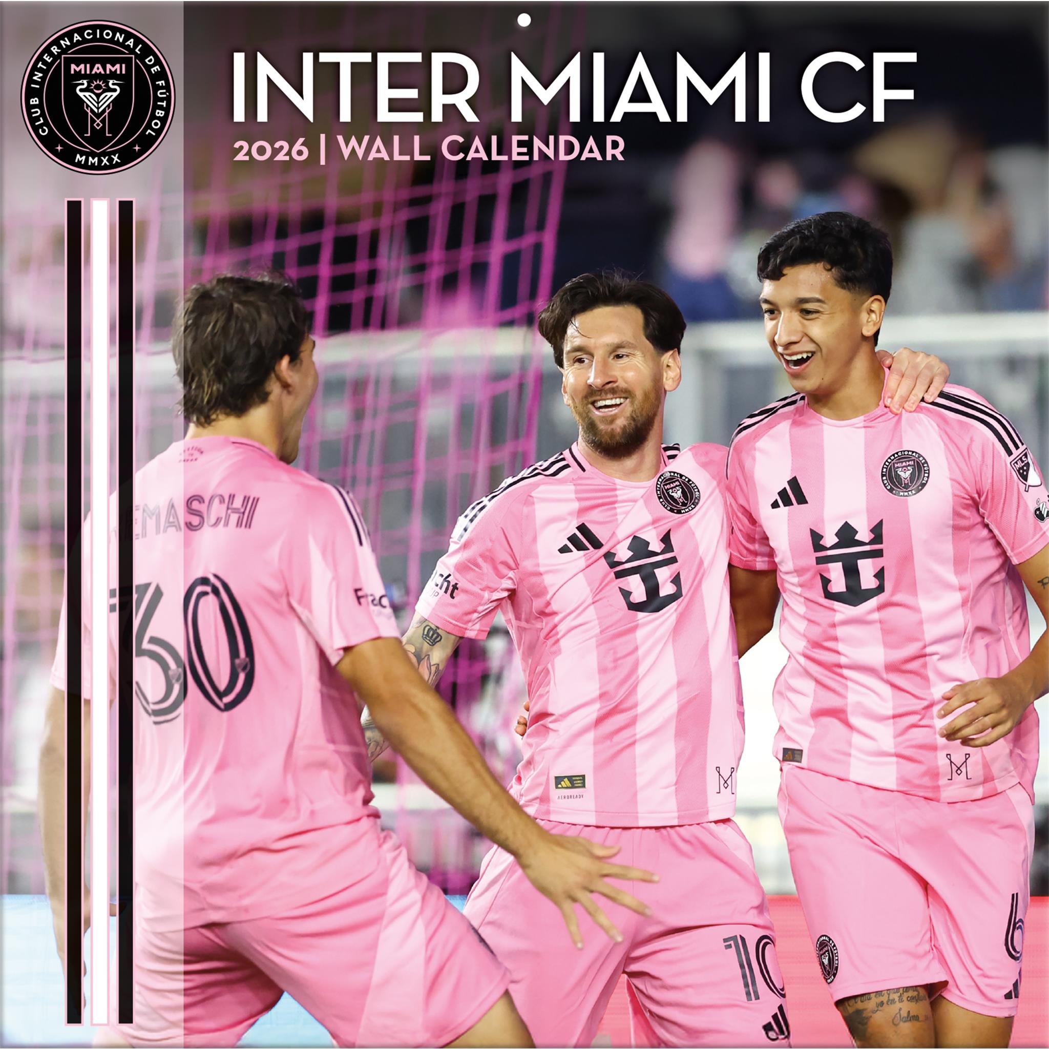 Calendrier mural MLS Inter Miami 2026
