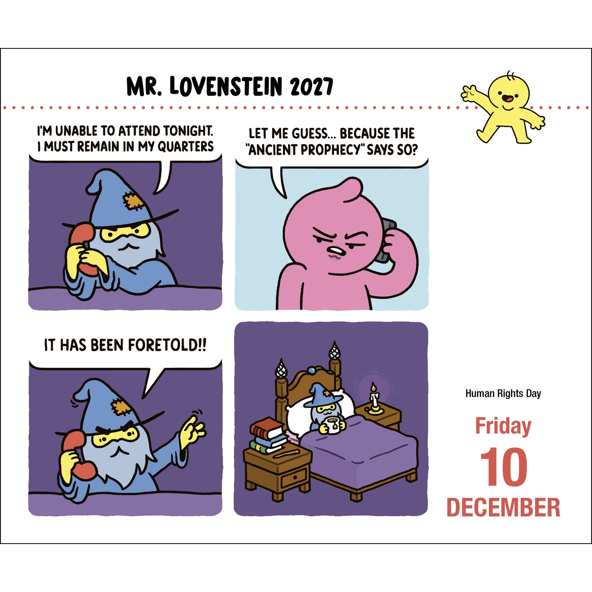 Mr. Lovenstein 2027 Box Calendar