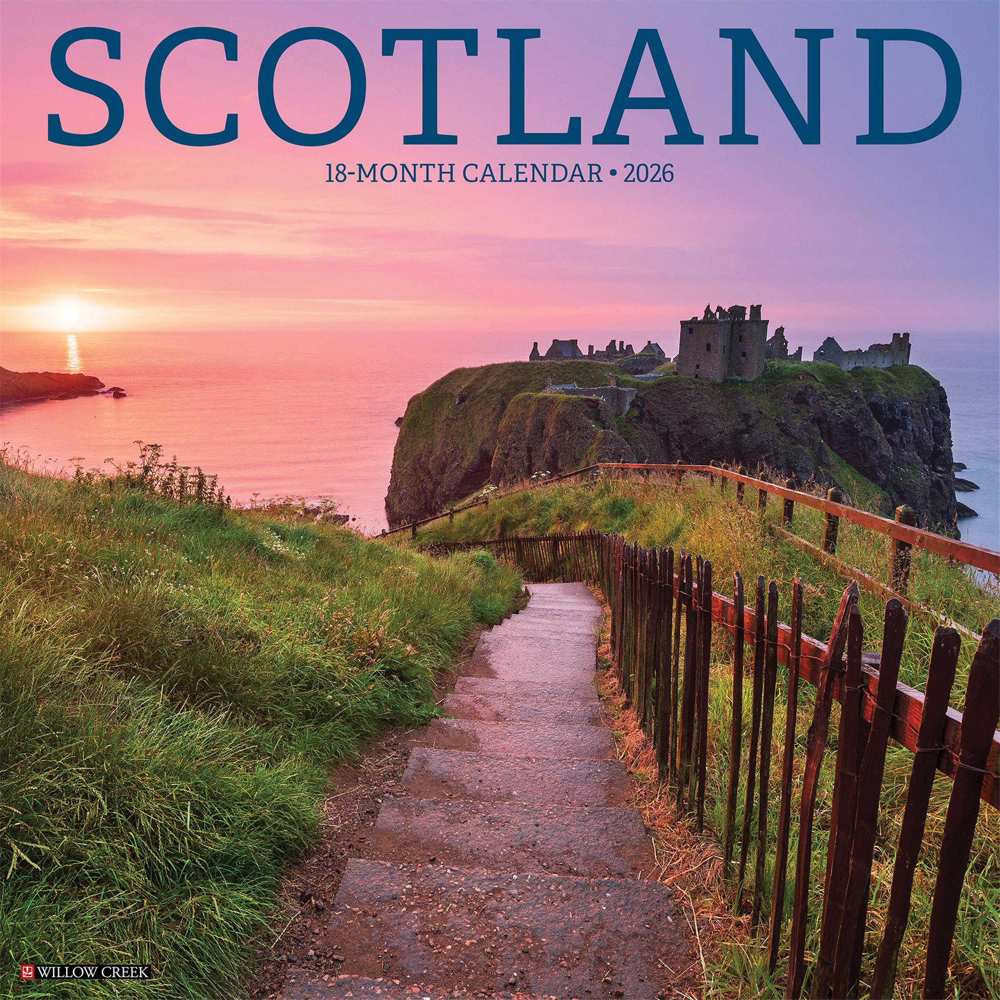 Scotland 2026 Wall Calendar - Online Only