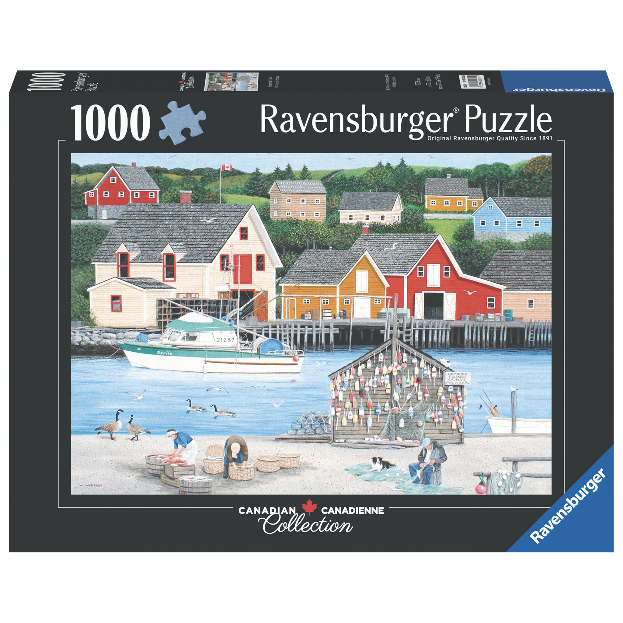 Puzzle 1000 pièces Fisherman's Cove de Ravensburger