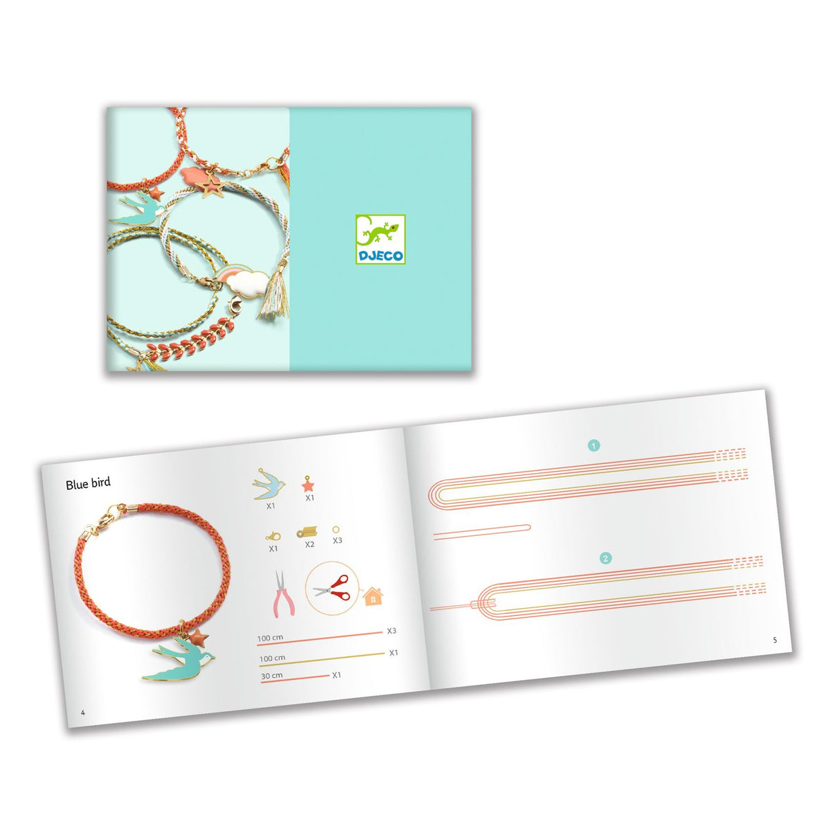Celeste Kumihimo Bracelets