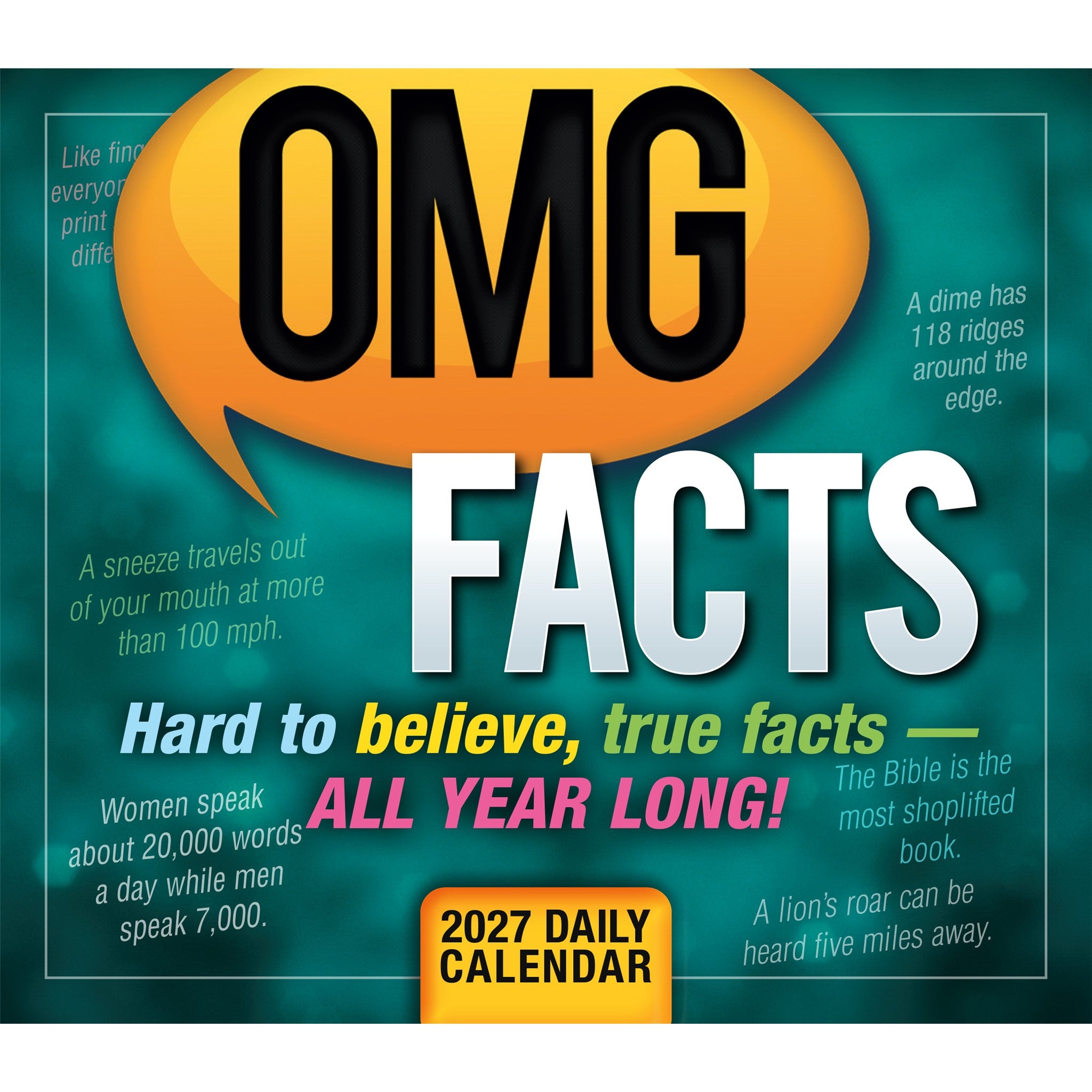 OMG Facts 2027 Box Calendar