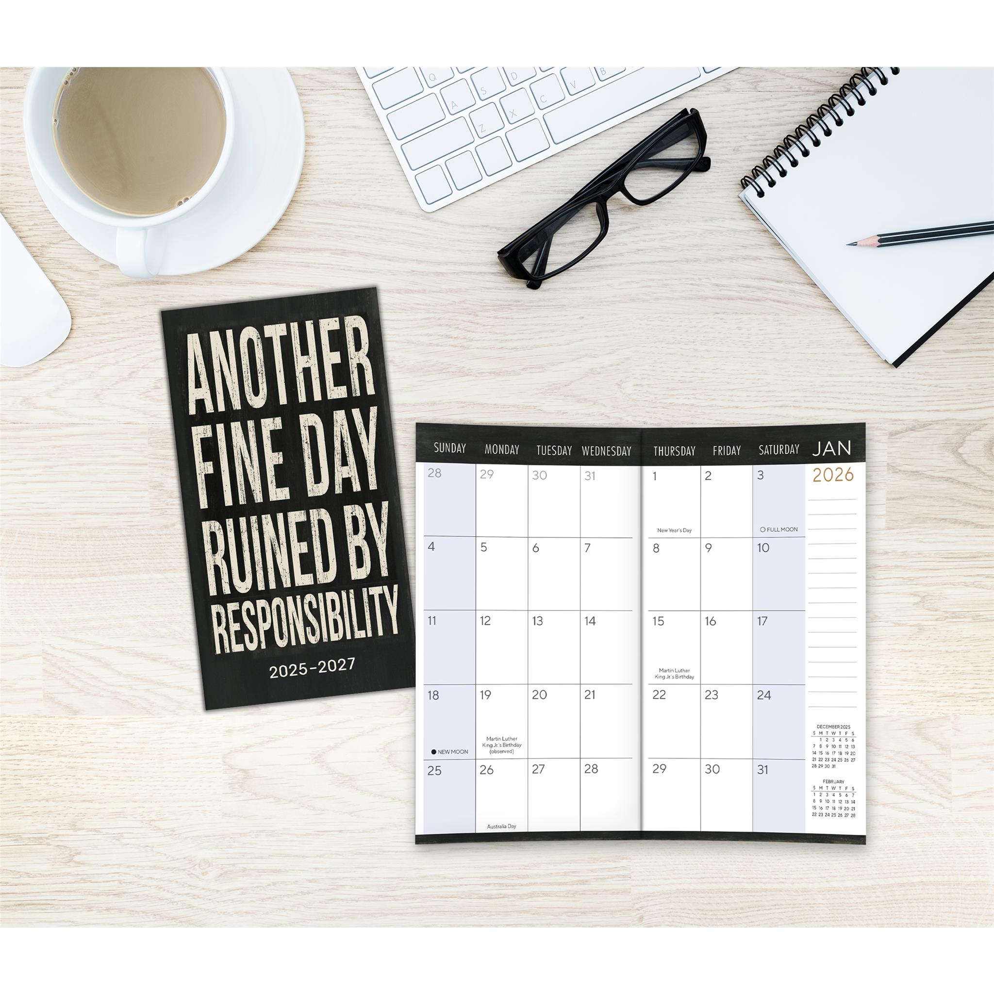 Agenda de poche 2 ans « Mots pour vivre » 2026