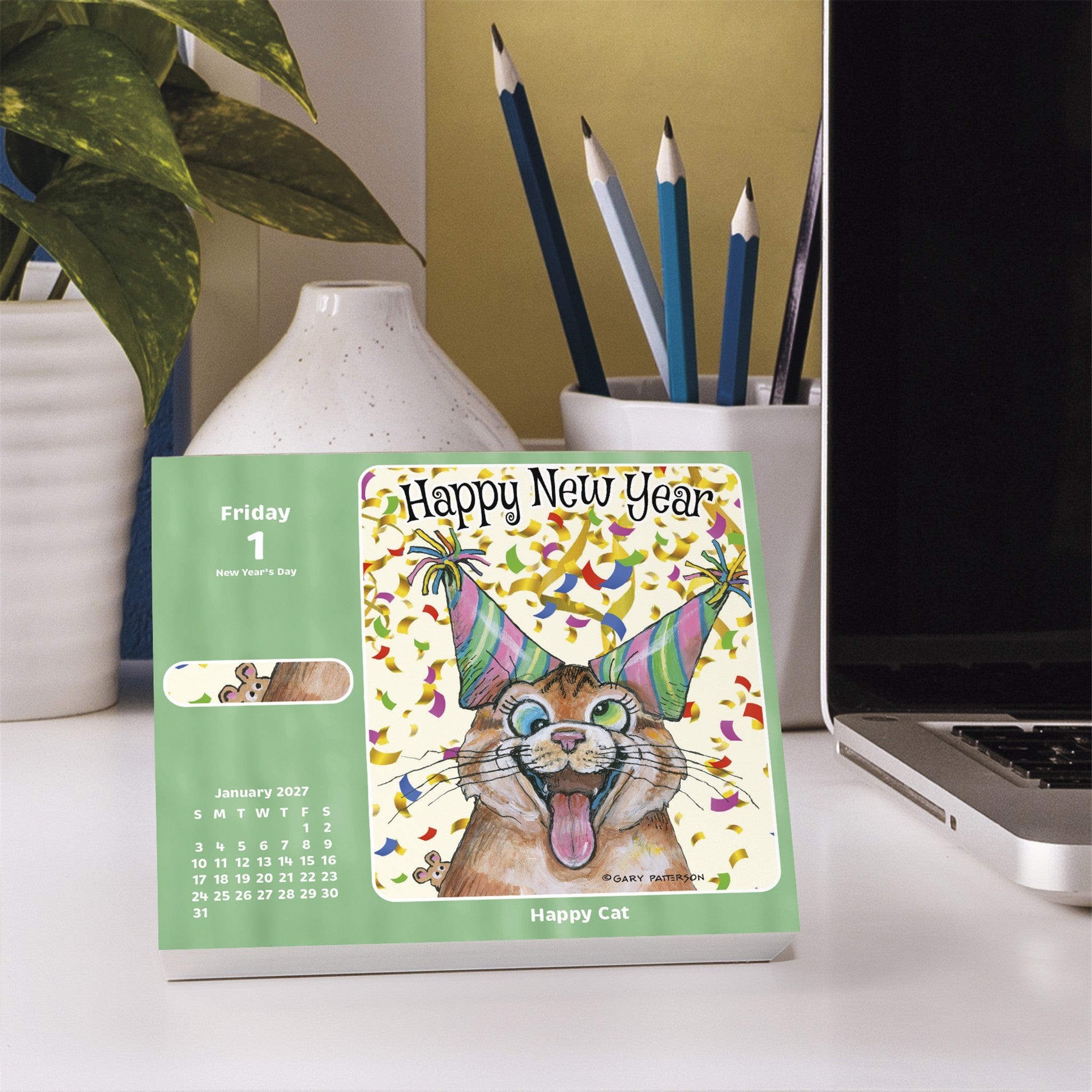 Gary Patterson Smile a Day 2027 Box Calendar