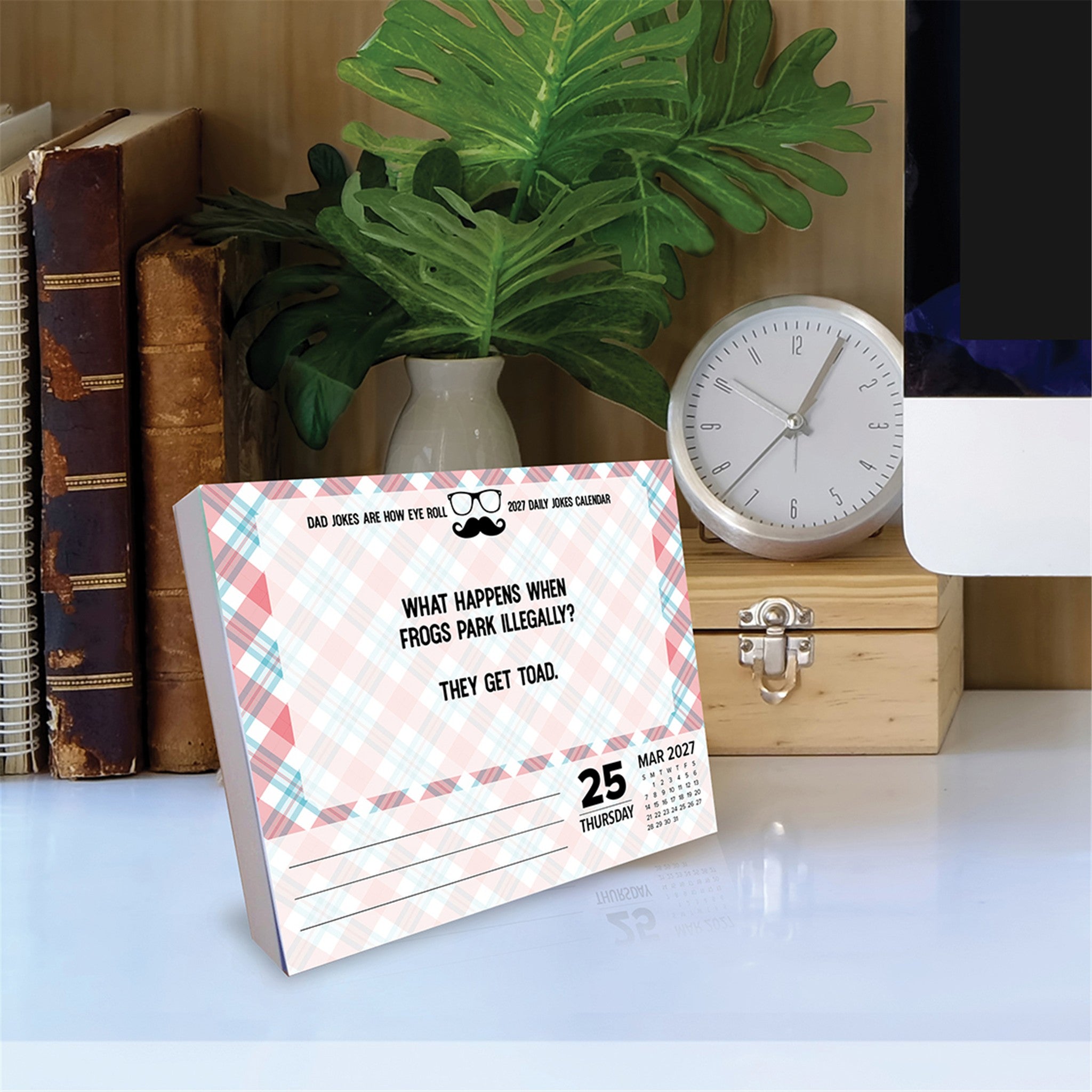 Dad Jokes 2027 Box Calendar - Online Only