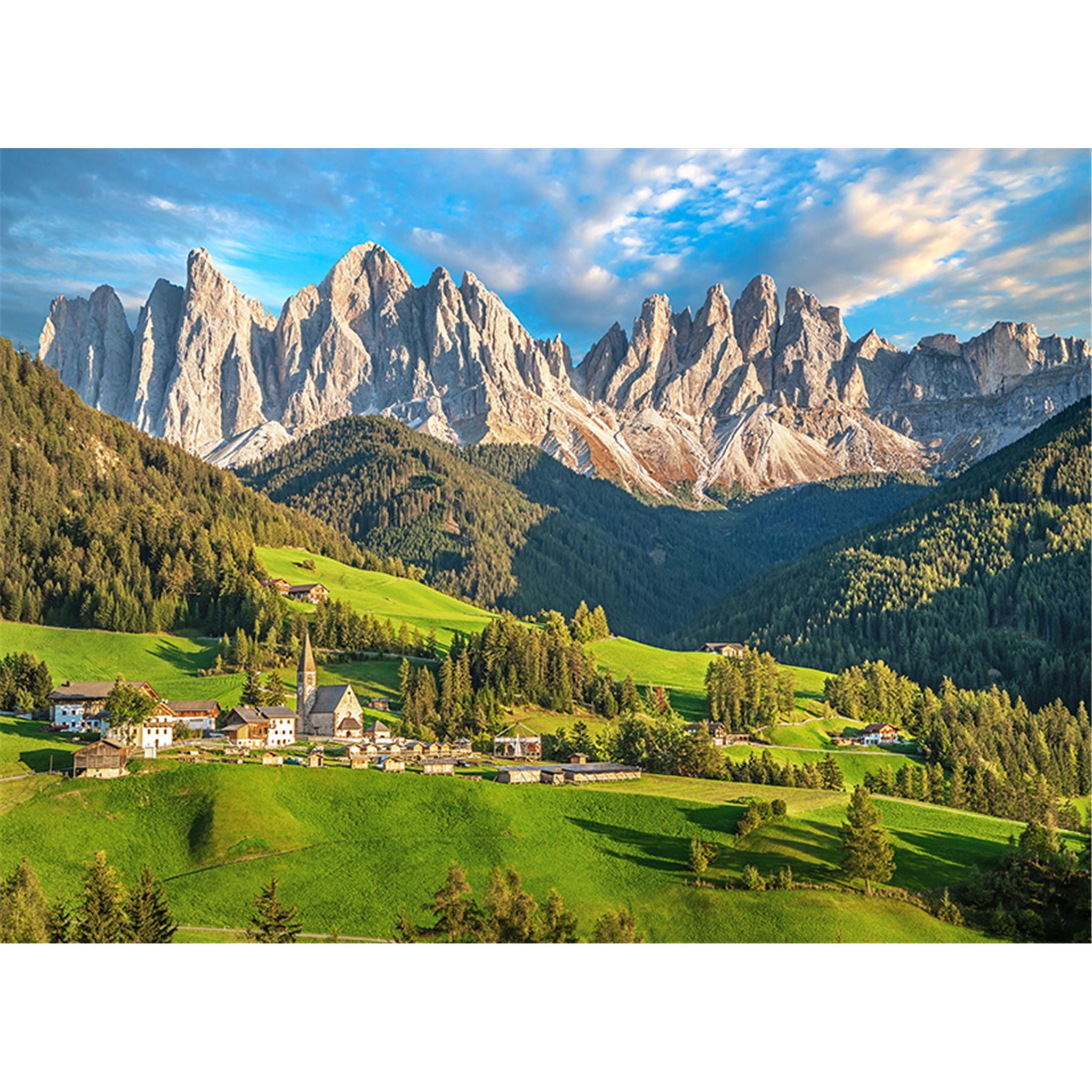 Puzzle de 1000 pièces représentant les Dolomites, Alpes italiennes