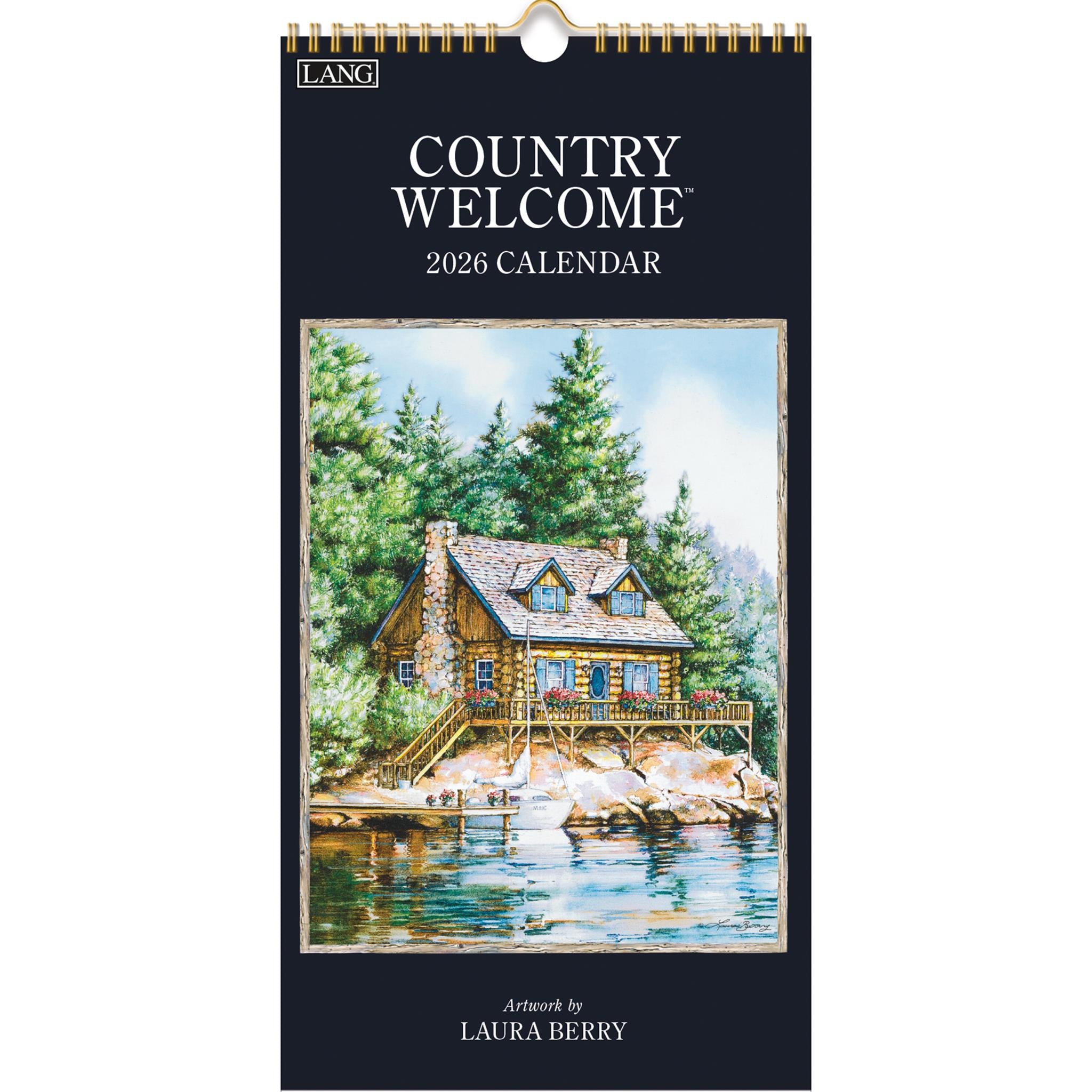 Calendrier fin Country Welcome 2026 - Disponible uniquement en ligne