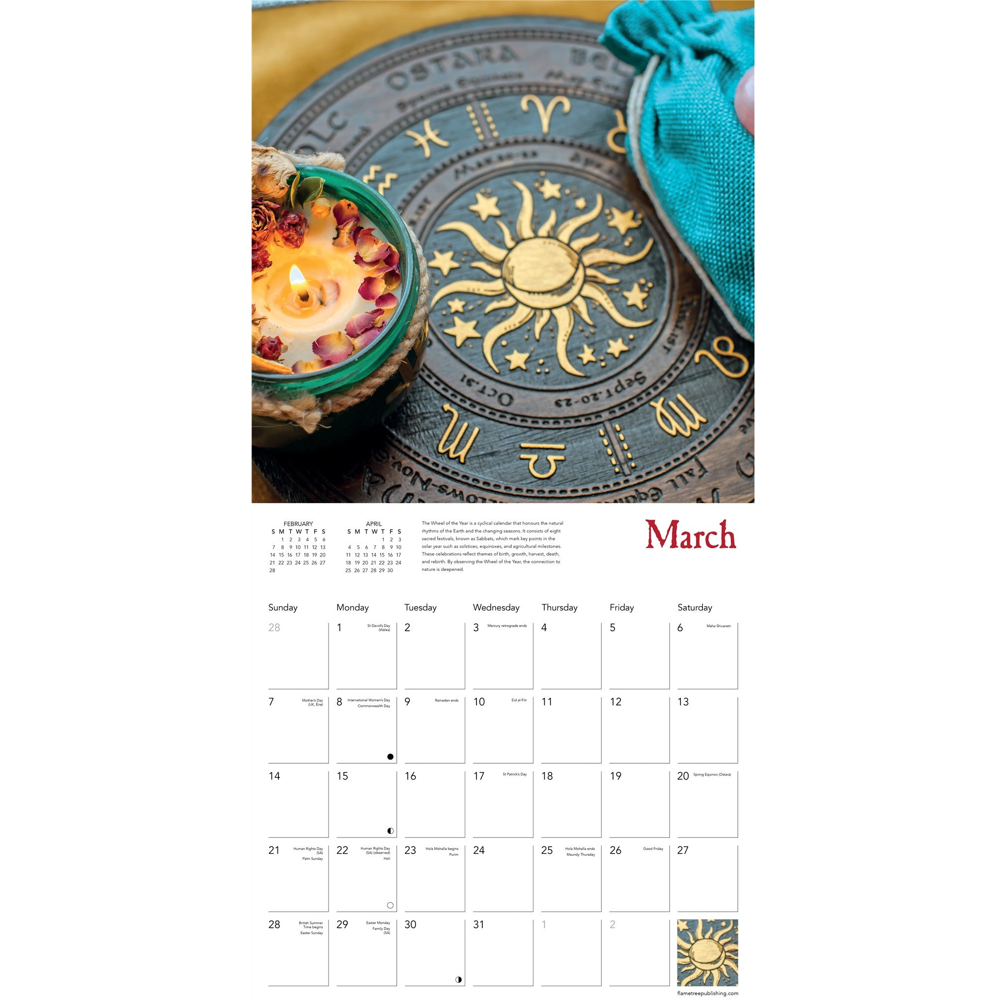 Wicca 2027 Wall Calendar - Online Only