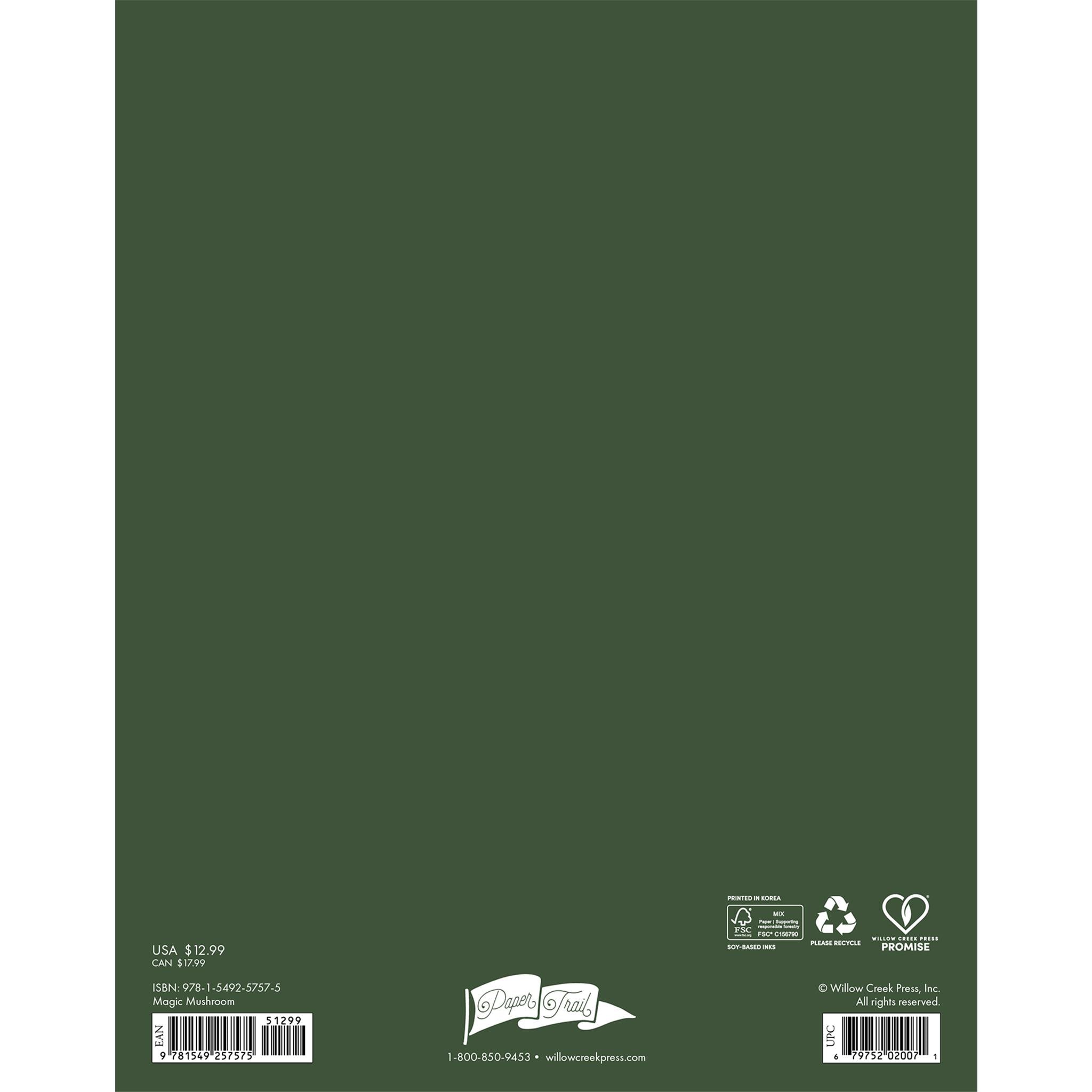 Magic Mushrooms 2026 Monthly Planner Calendar