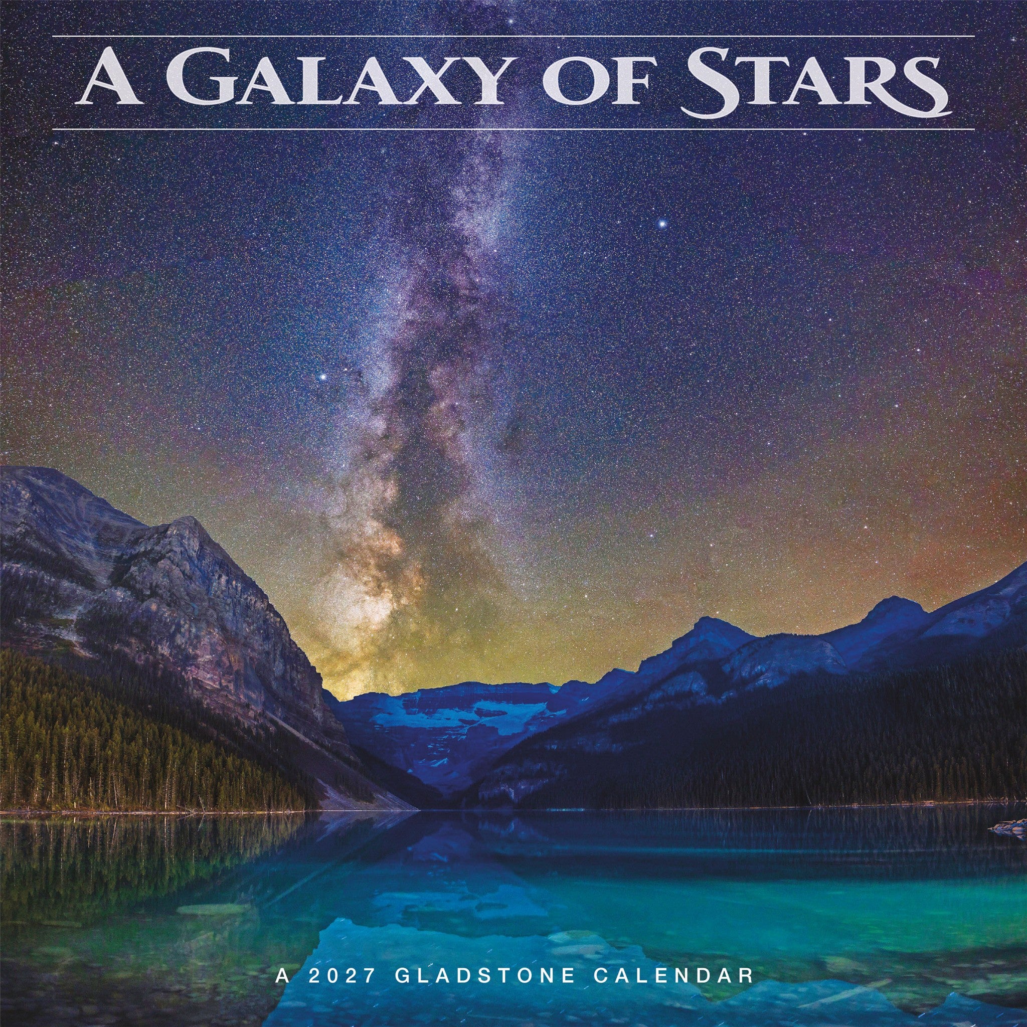 Calendrier mural Galaxie d'Étoiles 2027