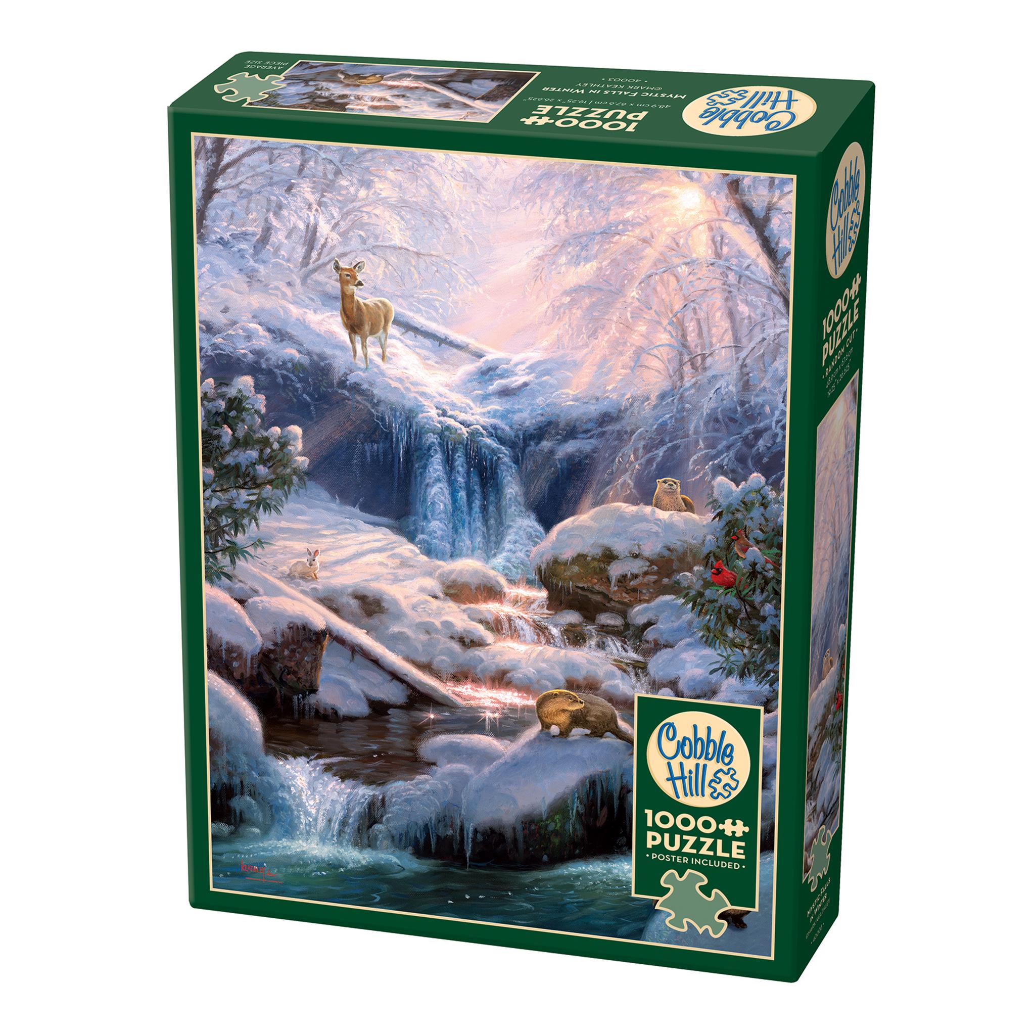 Mystic Falls en hiver - Puzzle de 1000 pièces - Cobble Hill
