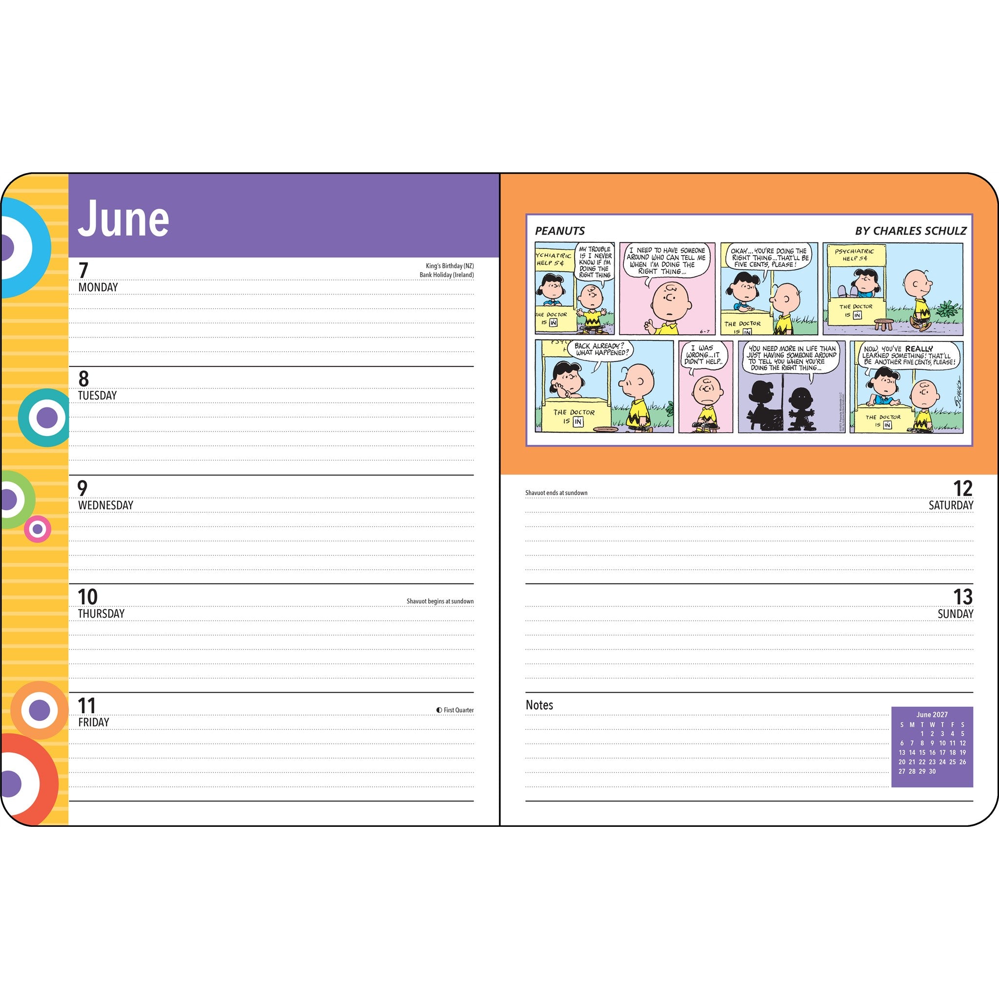 Peanuts® 2027 Engagement Calendar
