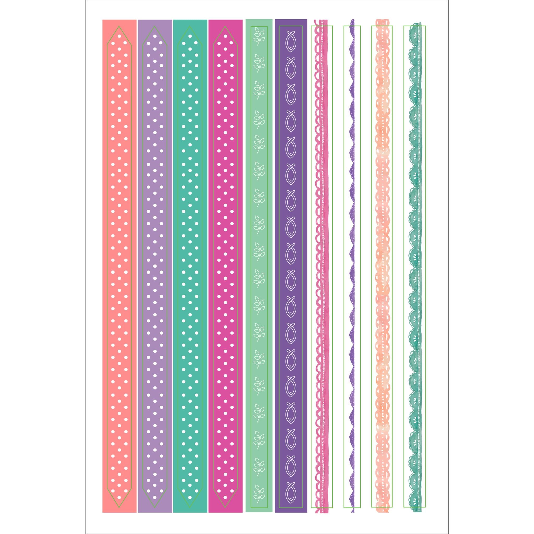 Autocollants pour agenda de foi