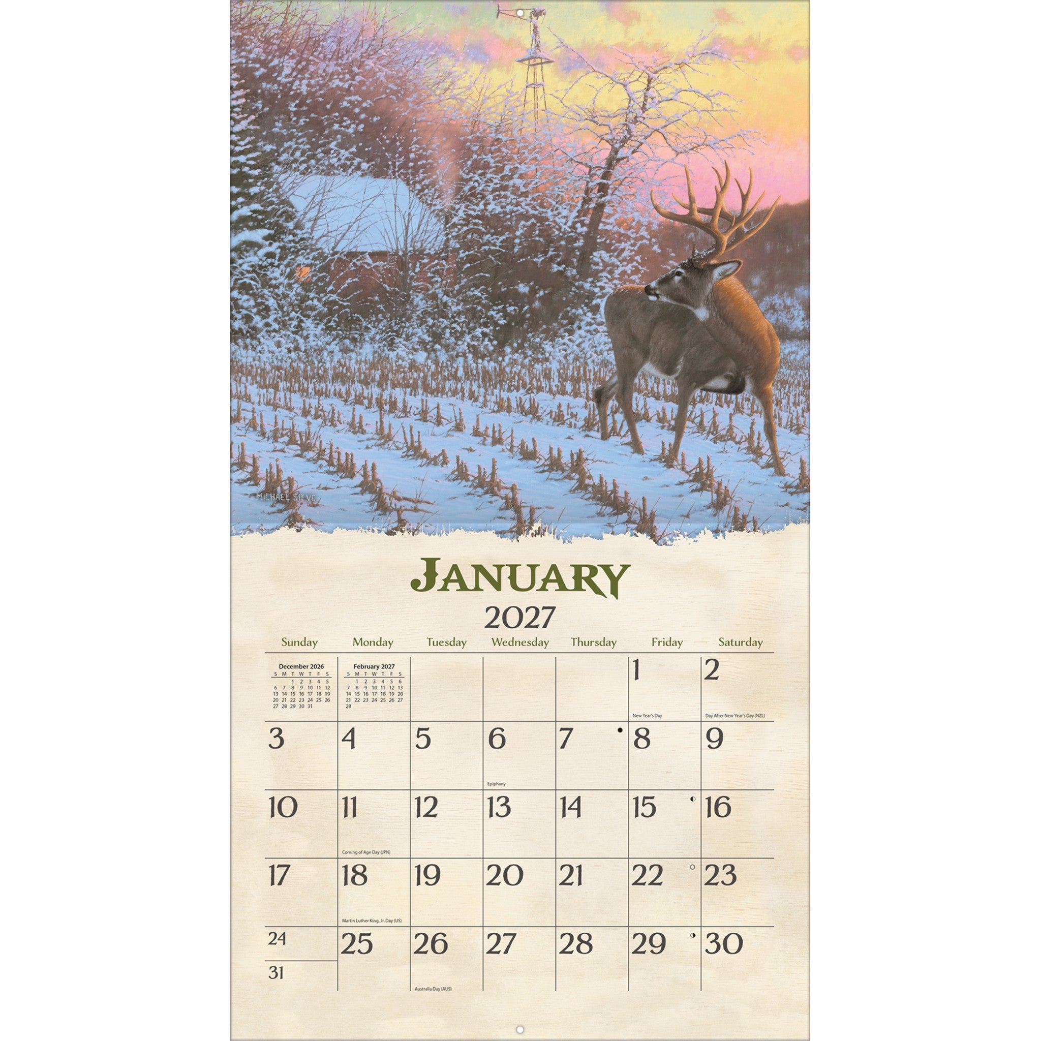 Beyond The Woods 2027 Wall Calendar - Online Only