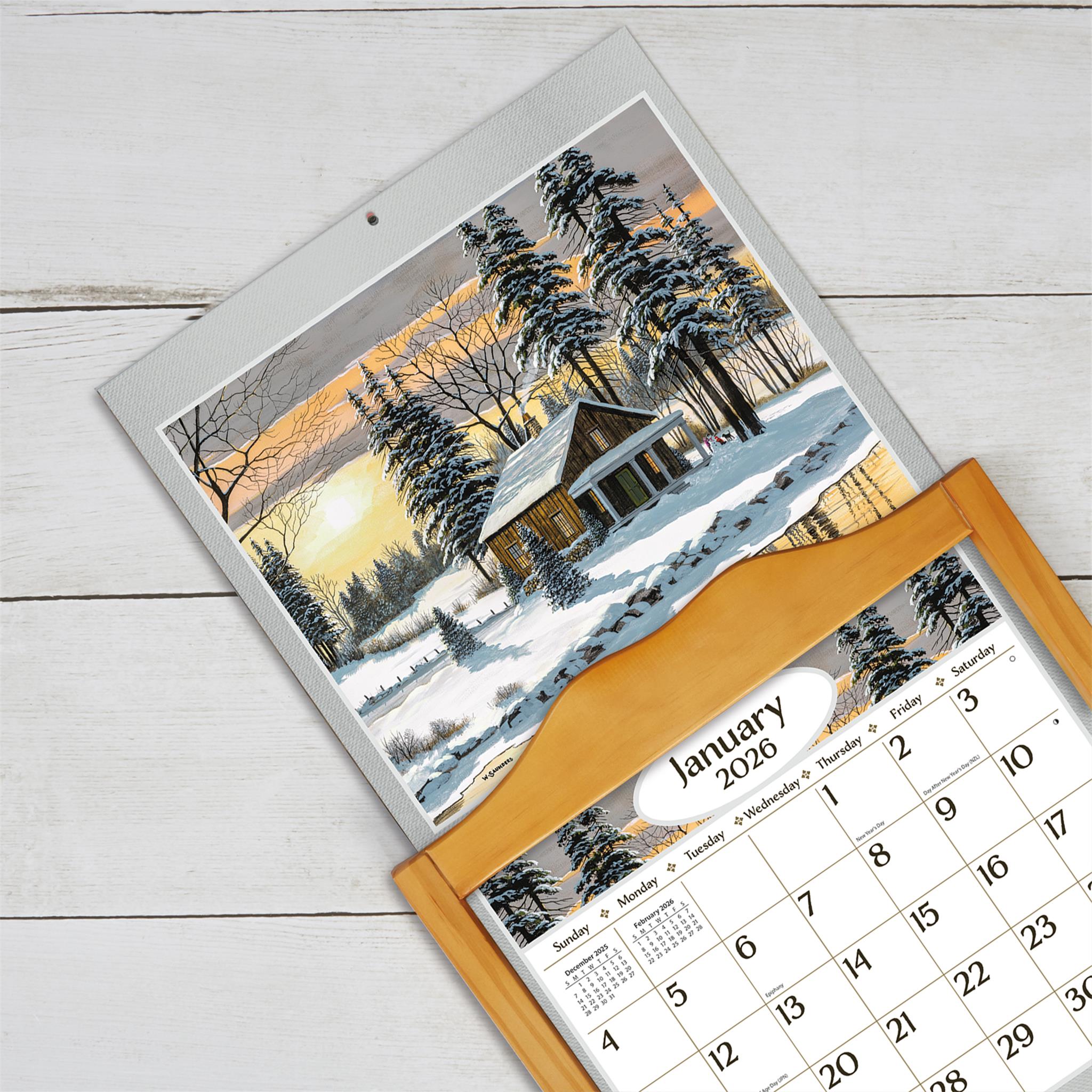 Road Home 2026 Wall Calendar