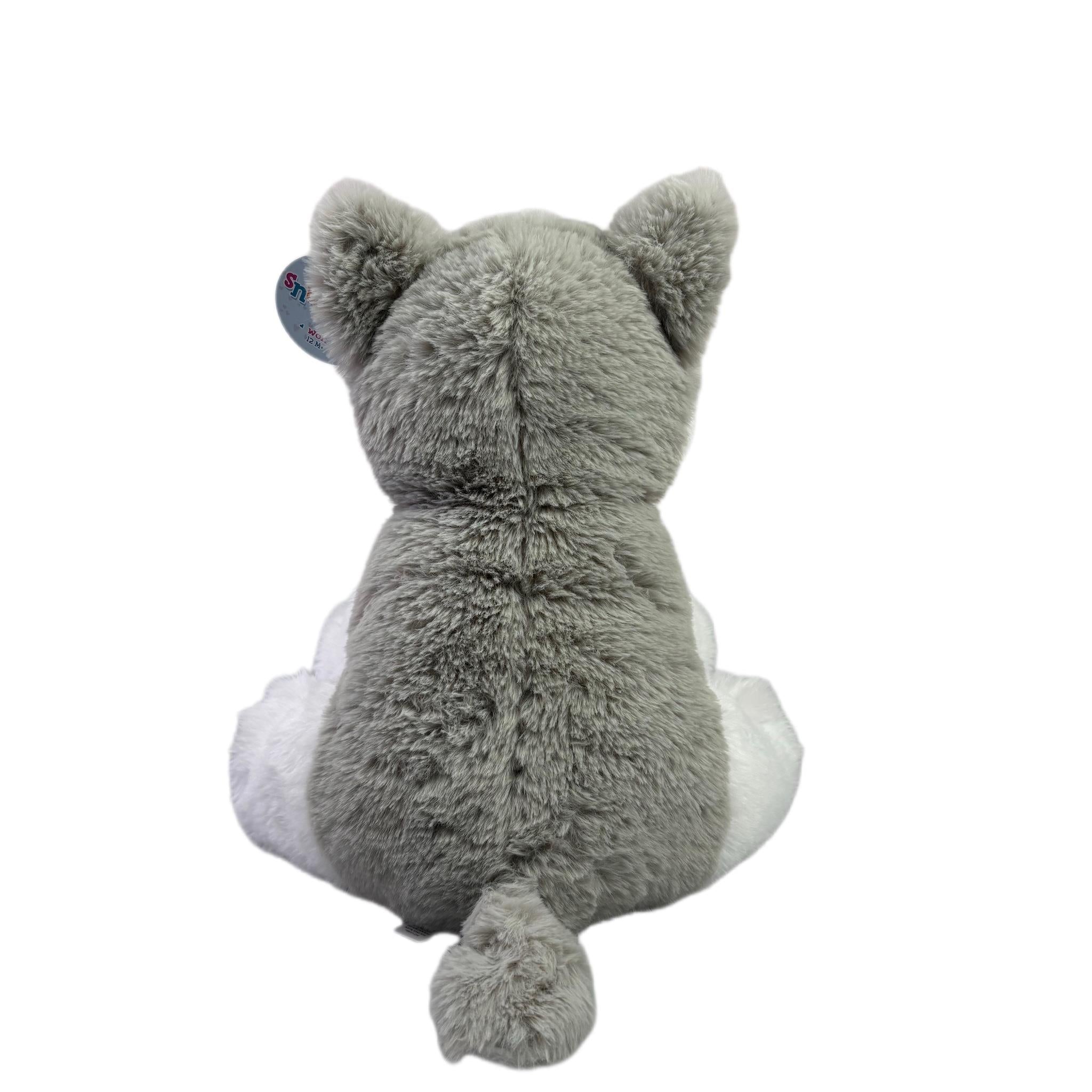 Loup en peluche de 30 cm