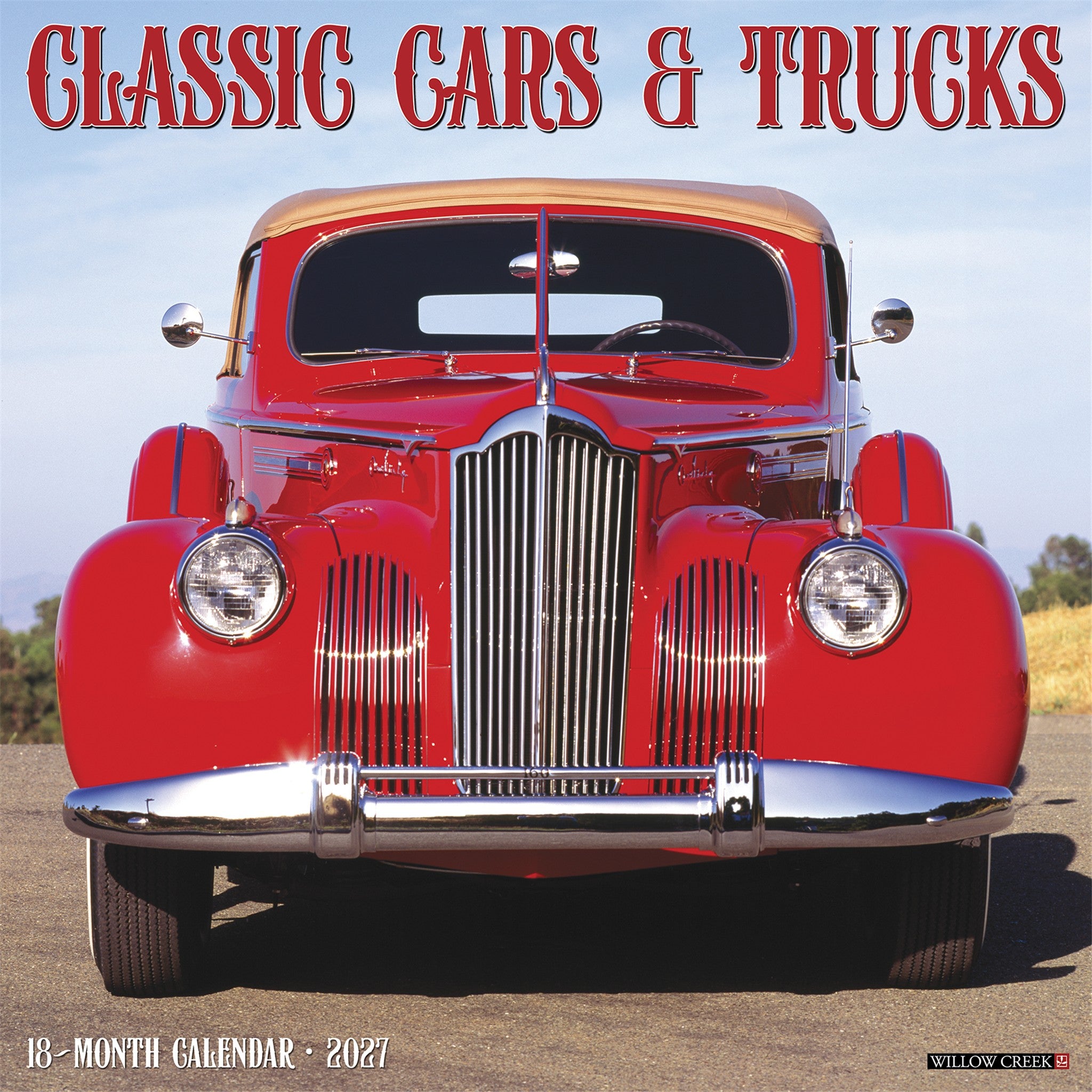 Classic Cars & Trucks 2027 Wall Calendar