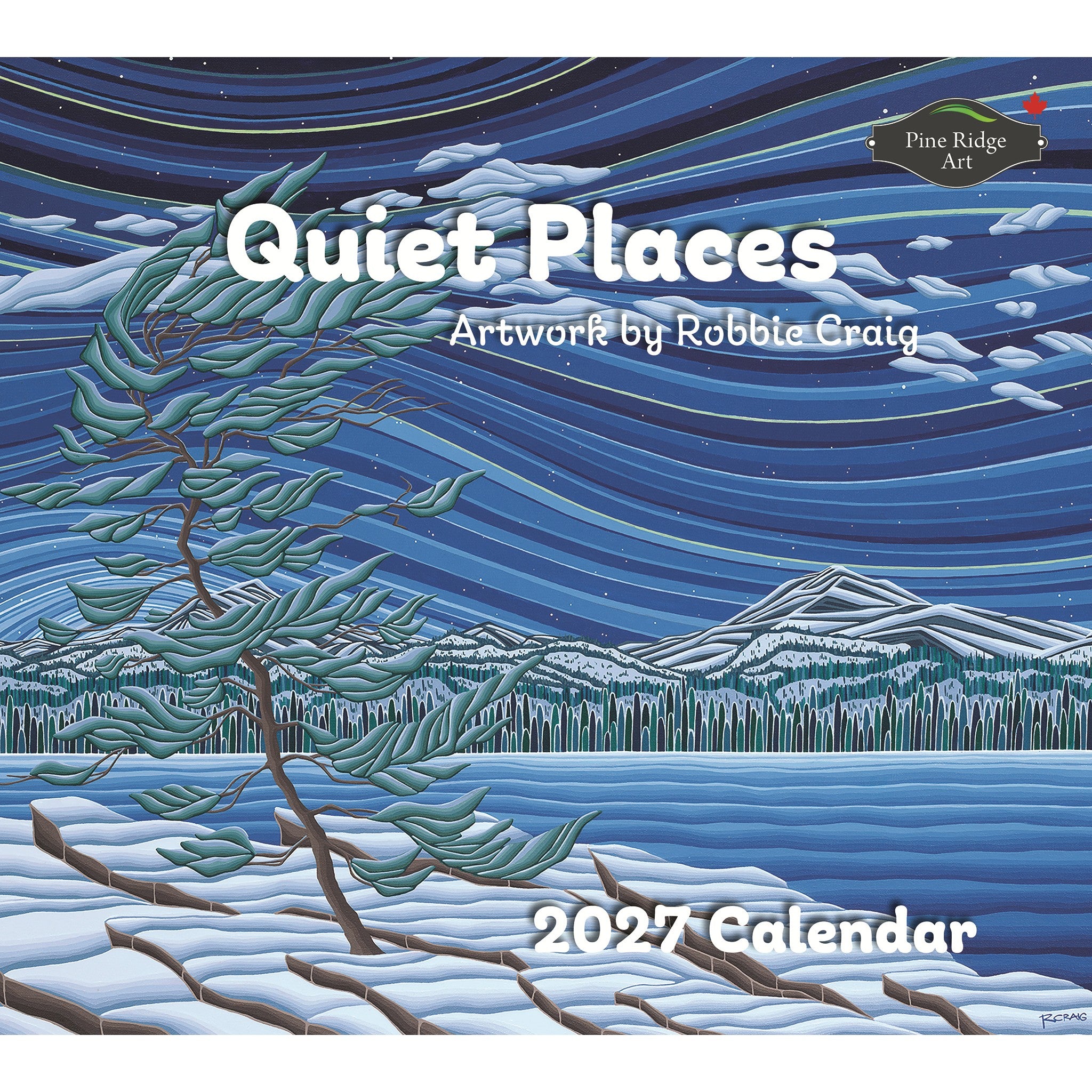 Quiet Places 2027 Wall Calendar - Online Only