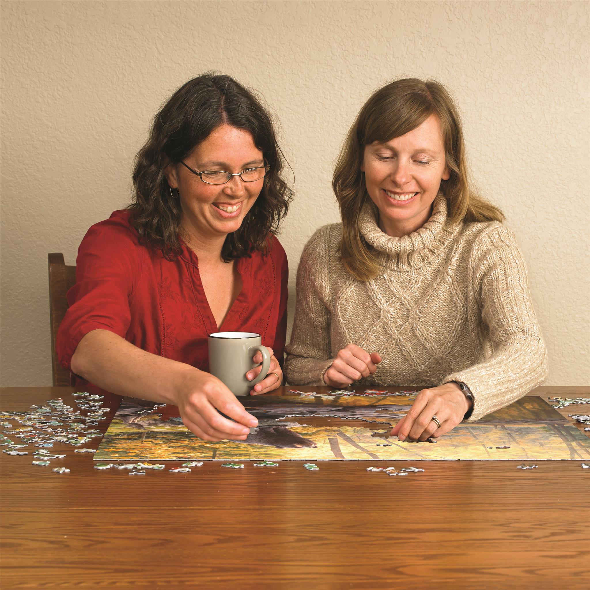 Puzzle exclusif Black Bear Pond de 1000 pièces