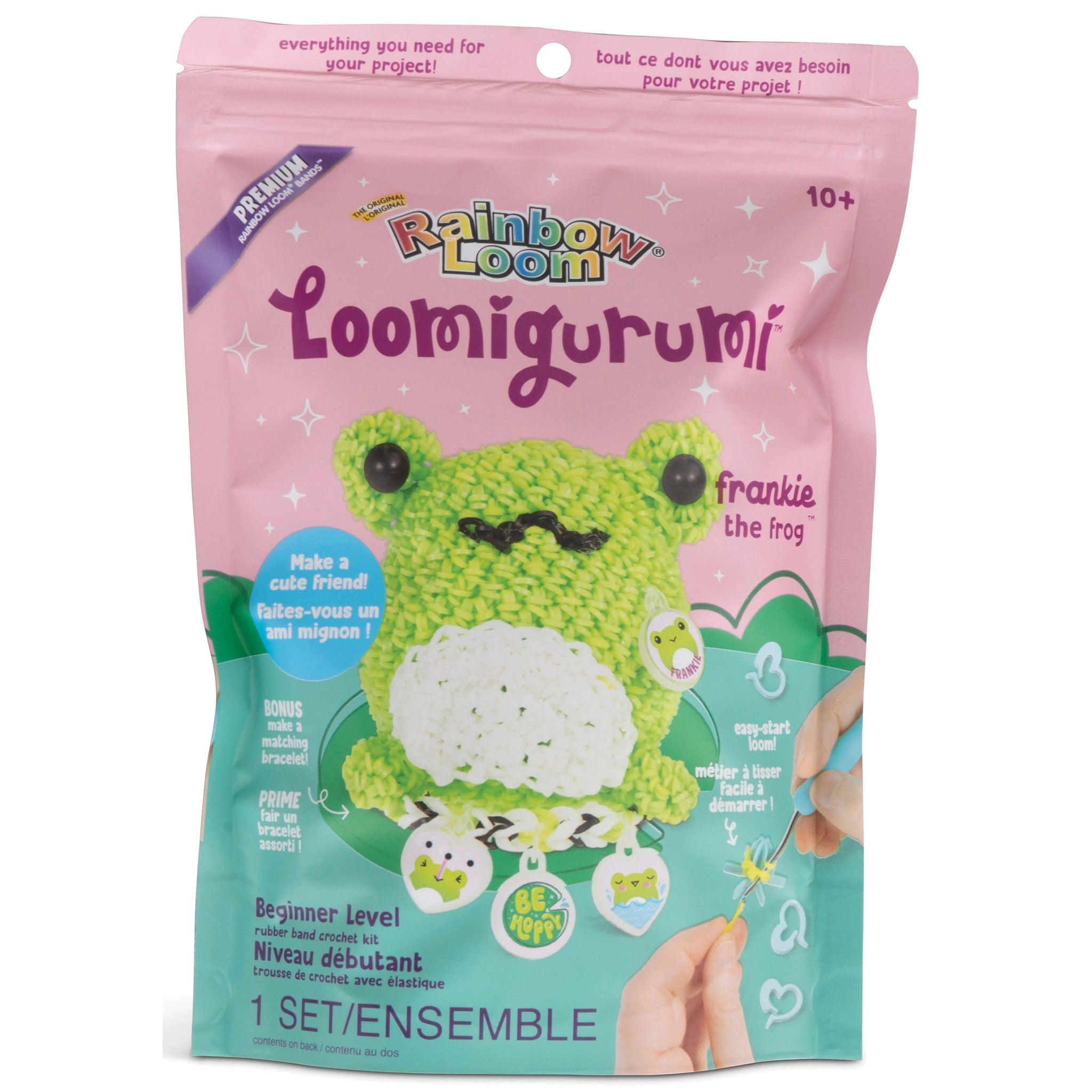 Frog Loomigurumi Charm Kit