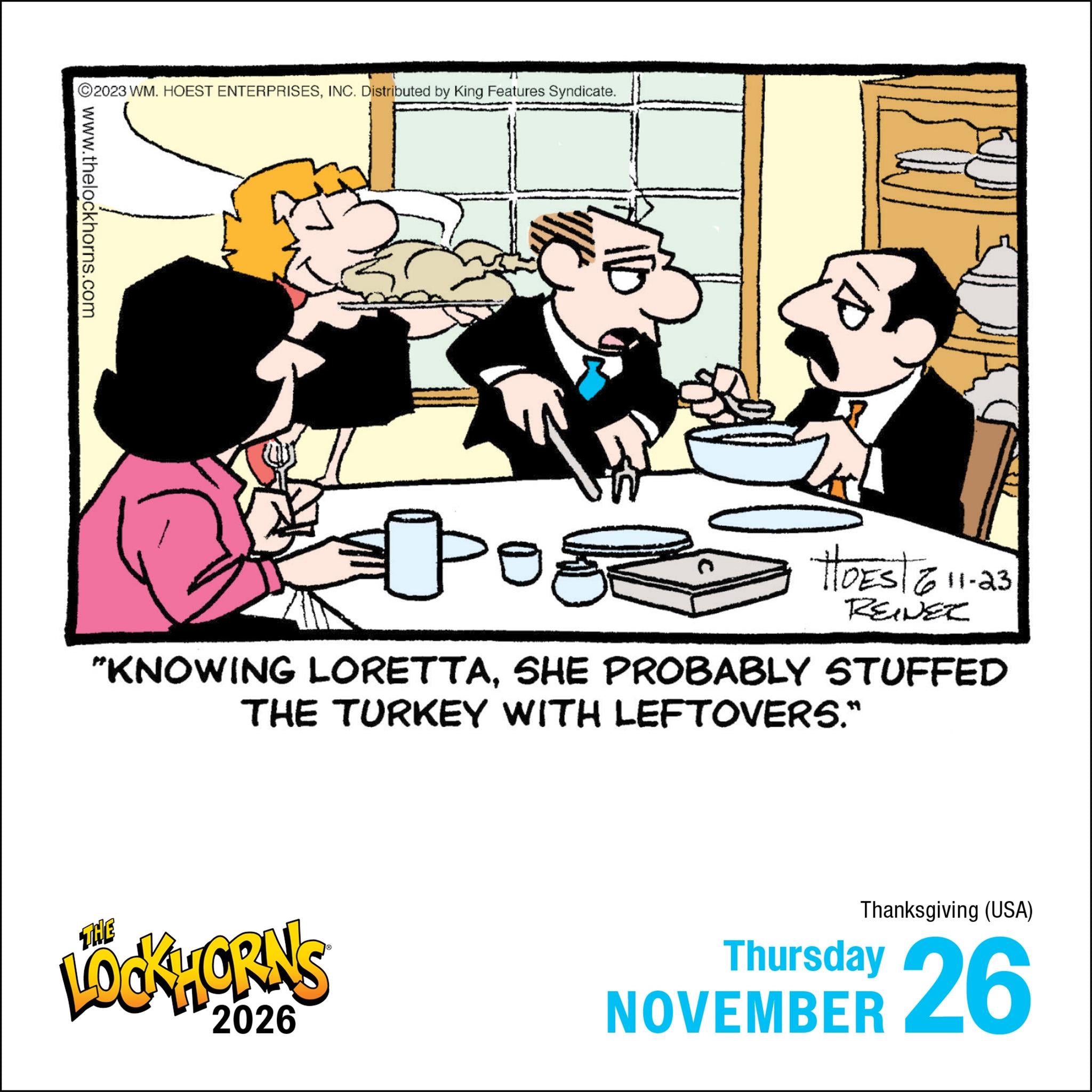 Calendrier Lockhorns Laugh-A-Day 2026