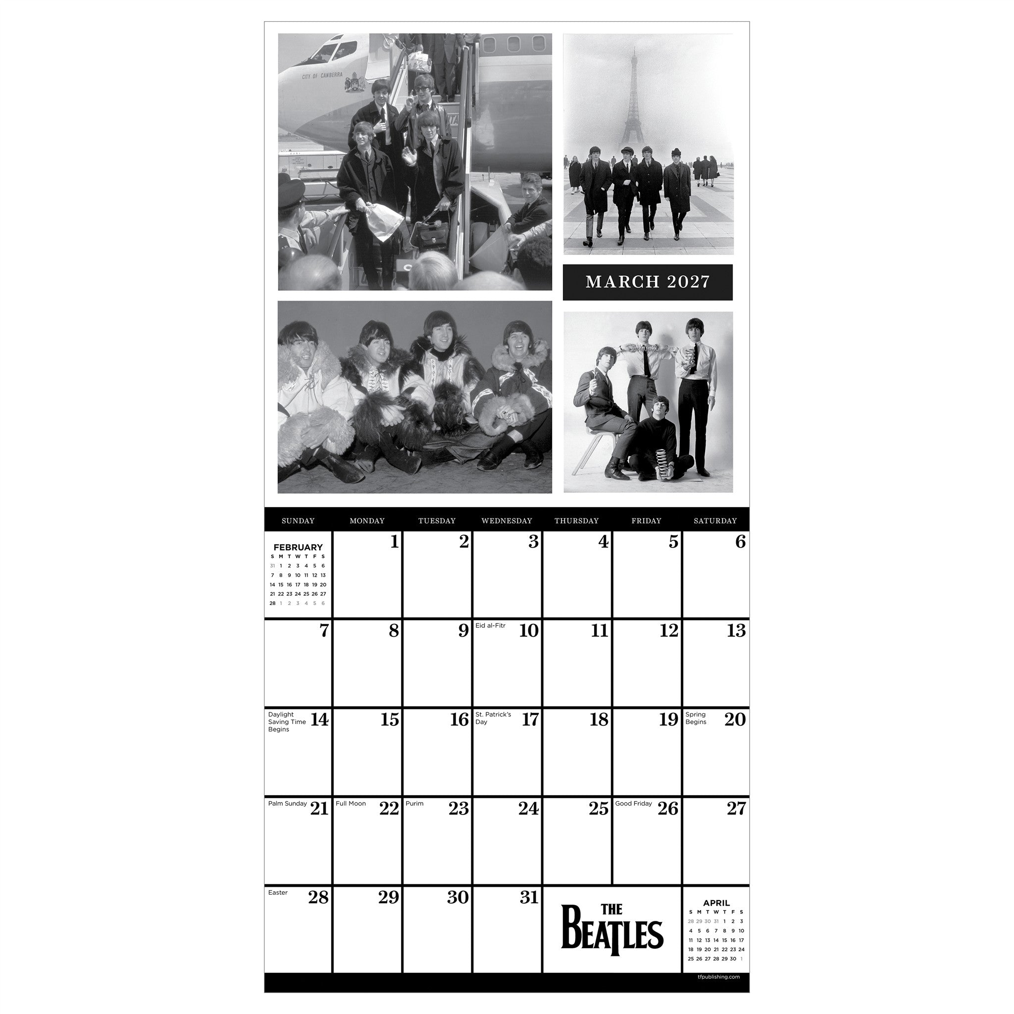 Beatles 2027 Mini Calendar