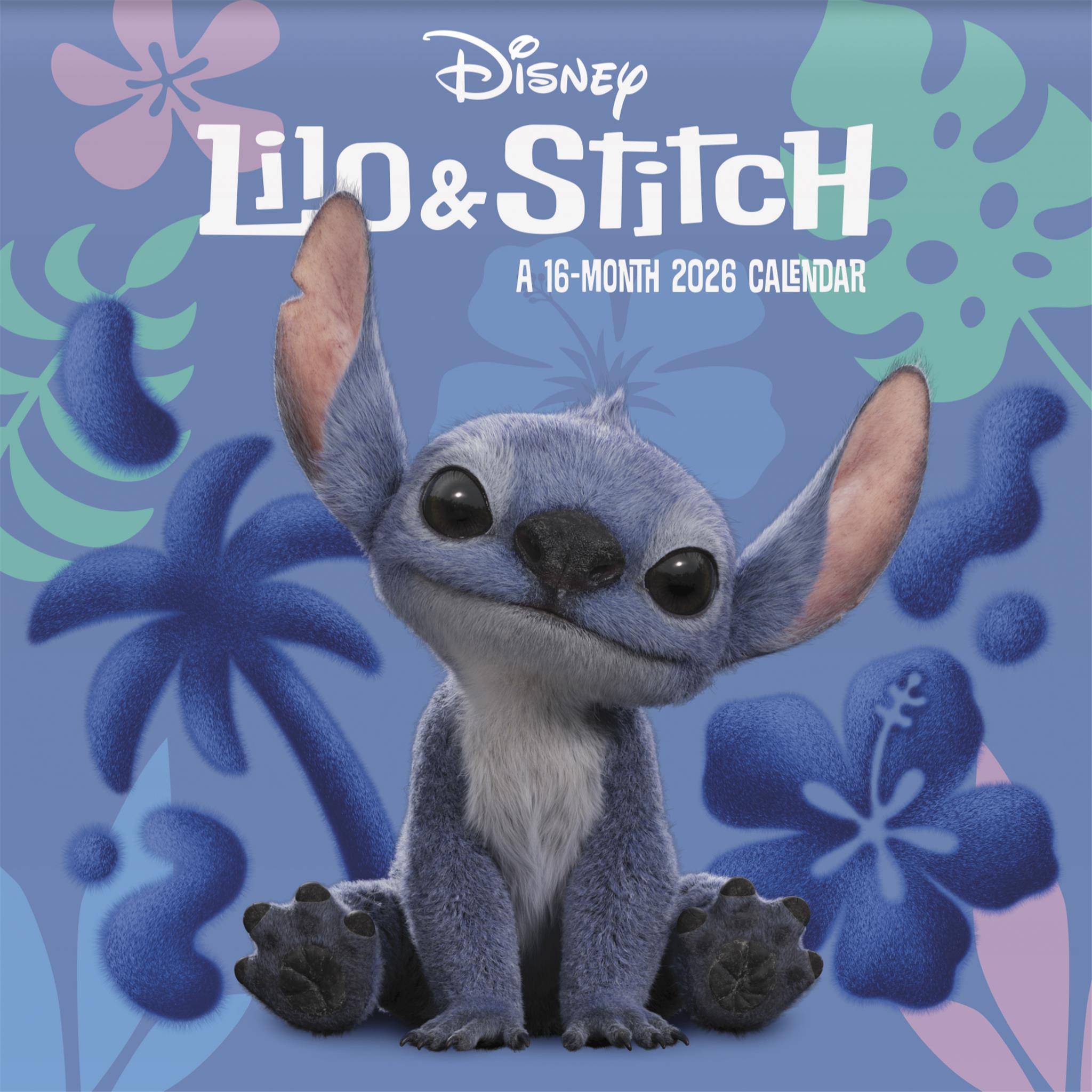 Calendrier mural Lilo et Stitch 2026 (film en prises de vues réelles) - Disponible uniquement en ligne